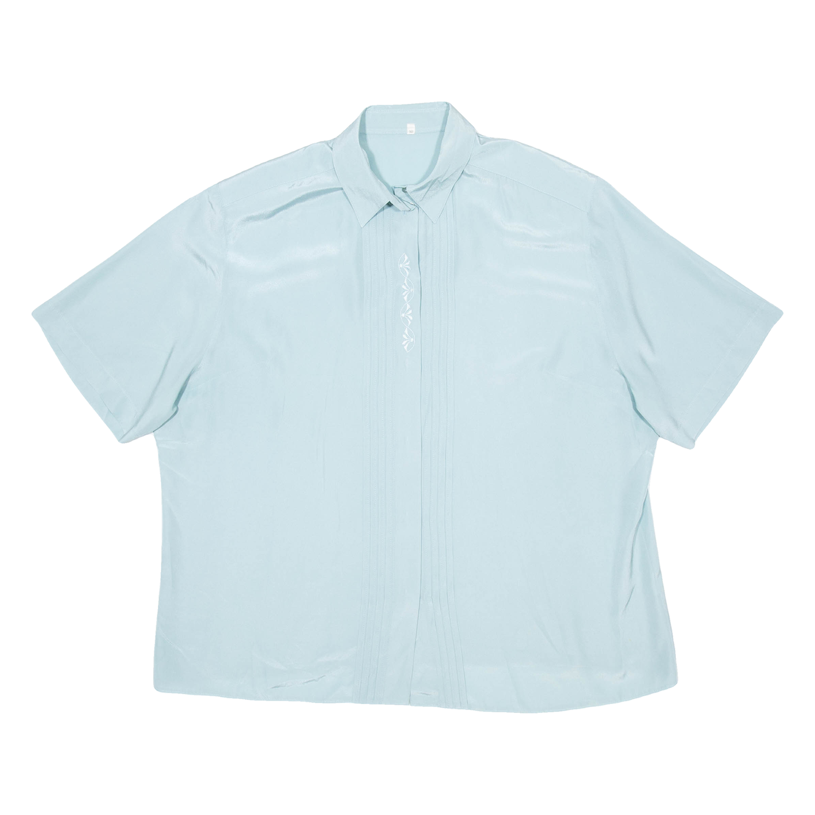 Womens Blouse Blue Collared 2XL Refurbished - N/A refurbished available on Cerqular