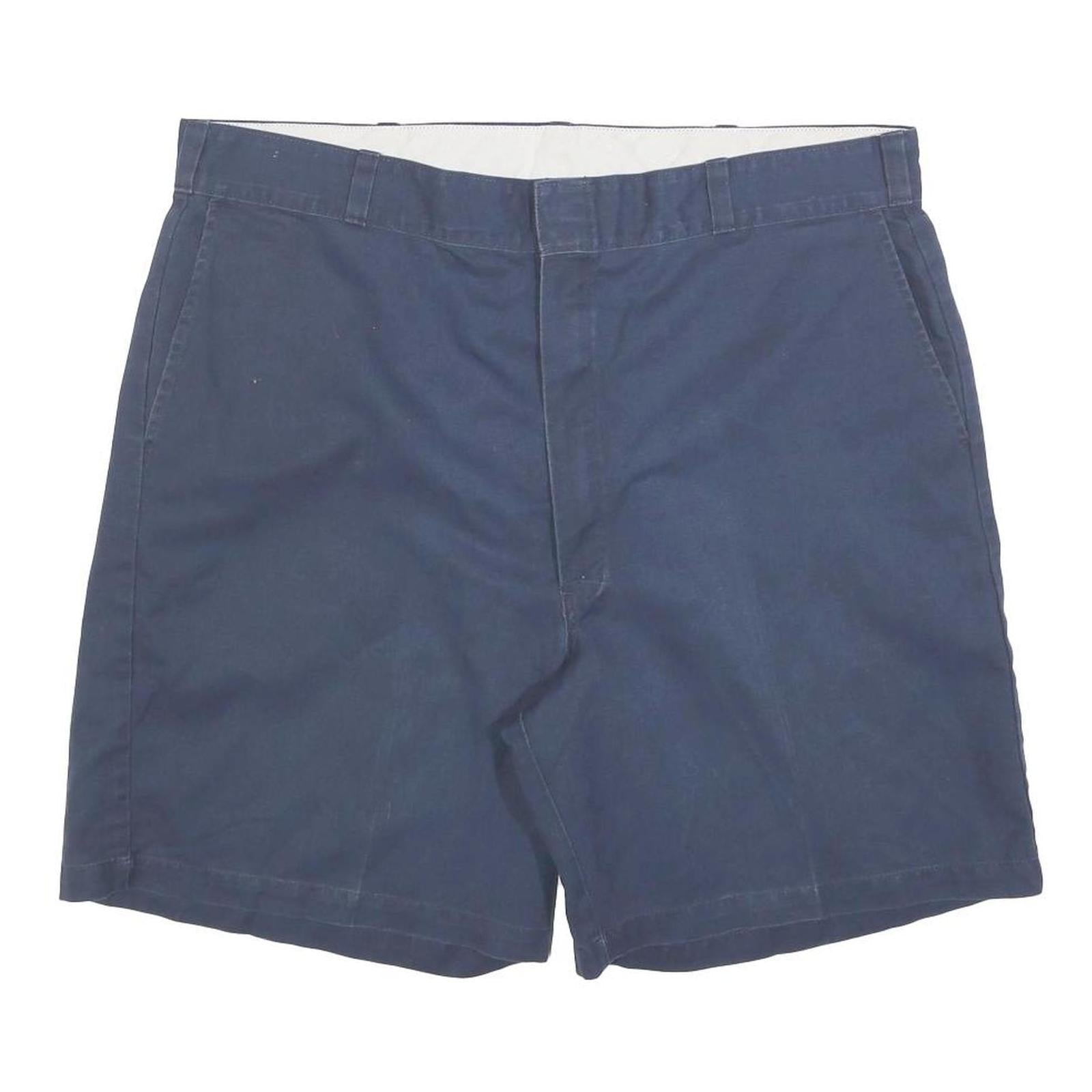 DICKIES Mens Shorts Blue Casual Plain XL W40 Workwear Comfortable Fit Refurbished - N/A refurbished available on Cerqular