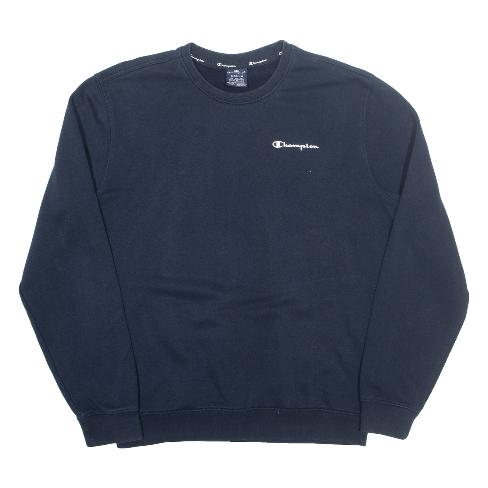 CHAMPION Mens Sweatshirt Blue M Refurbished - N/A refurbished available on Cerqular
