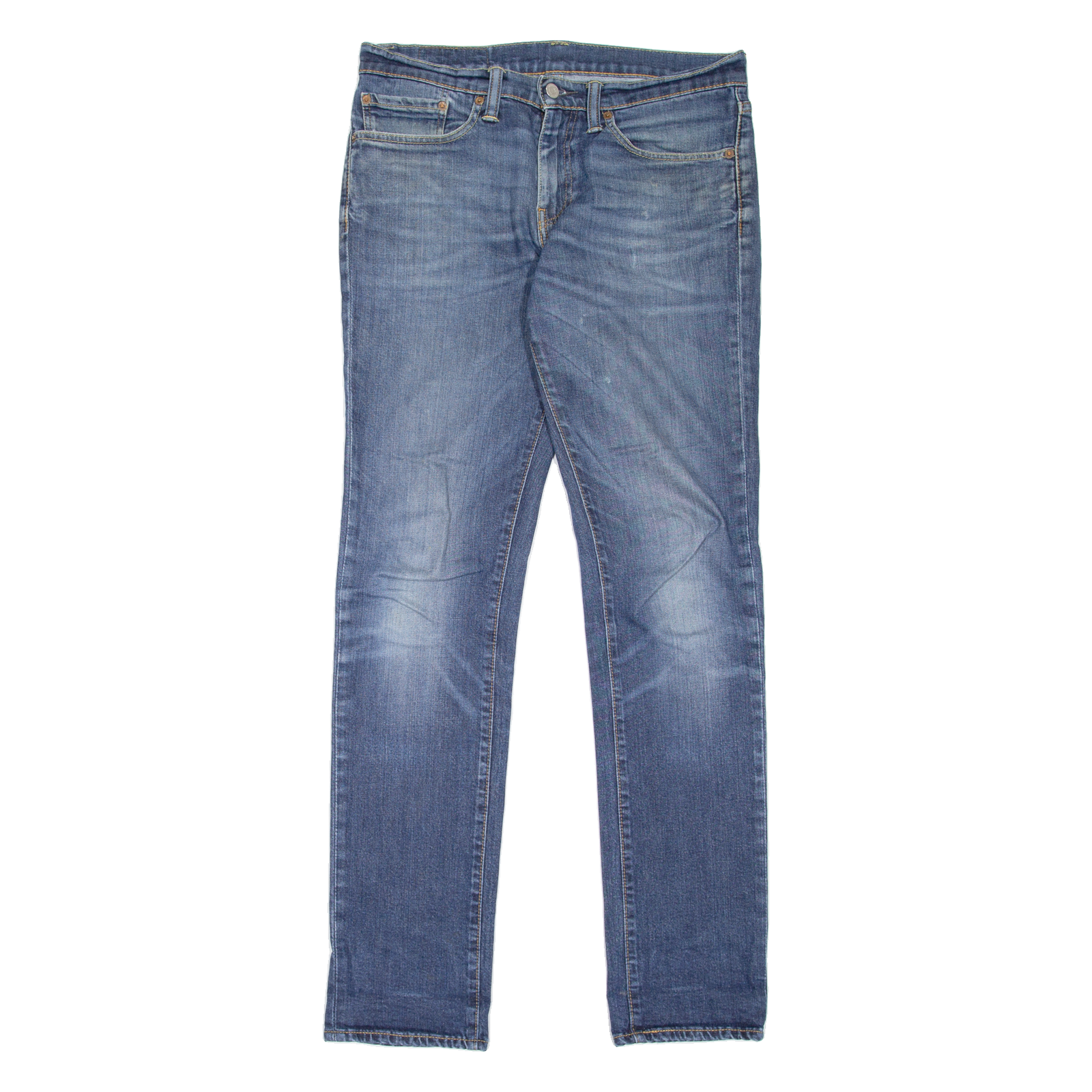 LEVI'S 511 Jeans Mens Blue Slim Straight Stone Wash W31 L34 Refurbished - N/A refurbished available on Cerqular