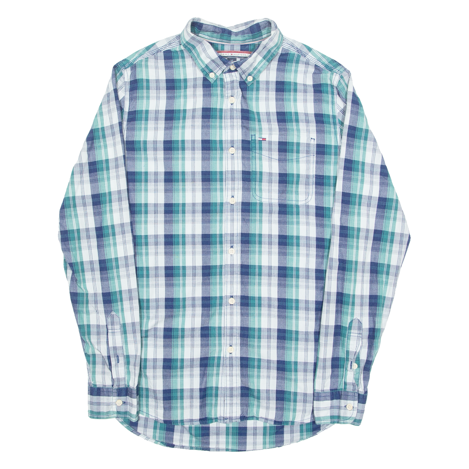 Buy TOMMY HILFIGER Mens Shirt Blue Check Long Sleeve S Refurbished - $15.59 TOMMY HILFIGER Mens Shirt Blue Check Long Sleeve S Refurbished - N/A refurbished available on Cerqular