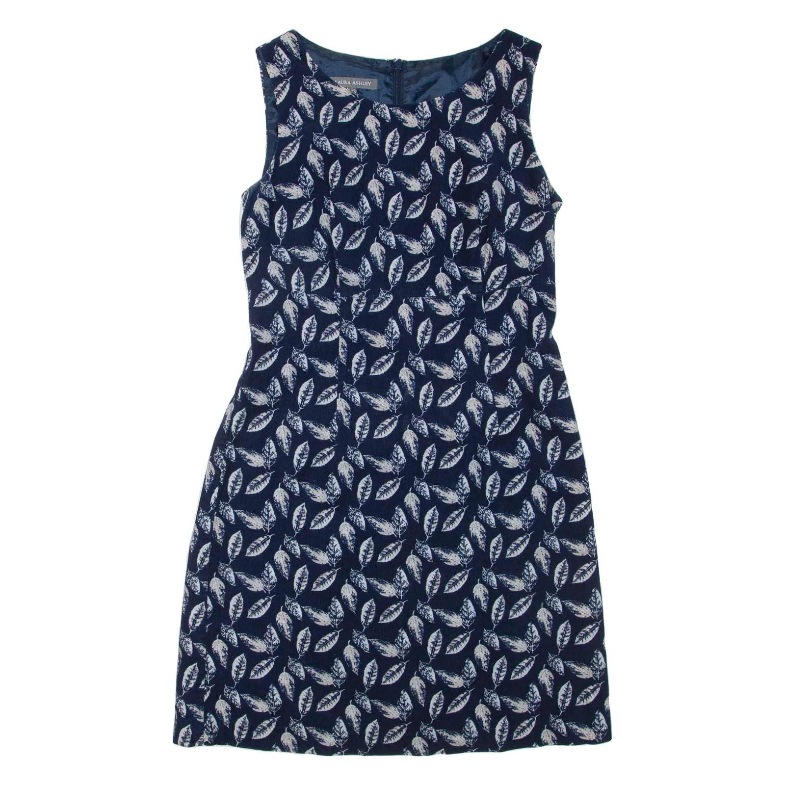 LAURA ASHLEY Womens Day Dress Blue Floral Sleeveless Knee Length UK 8 Refurbished - N/A refurbished available on Cerqular