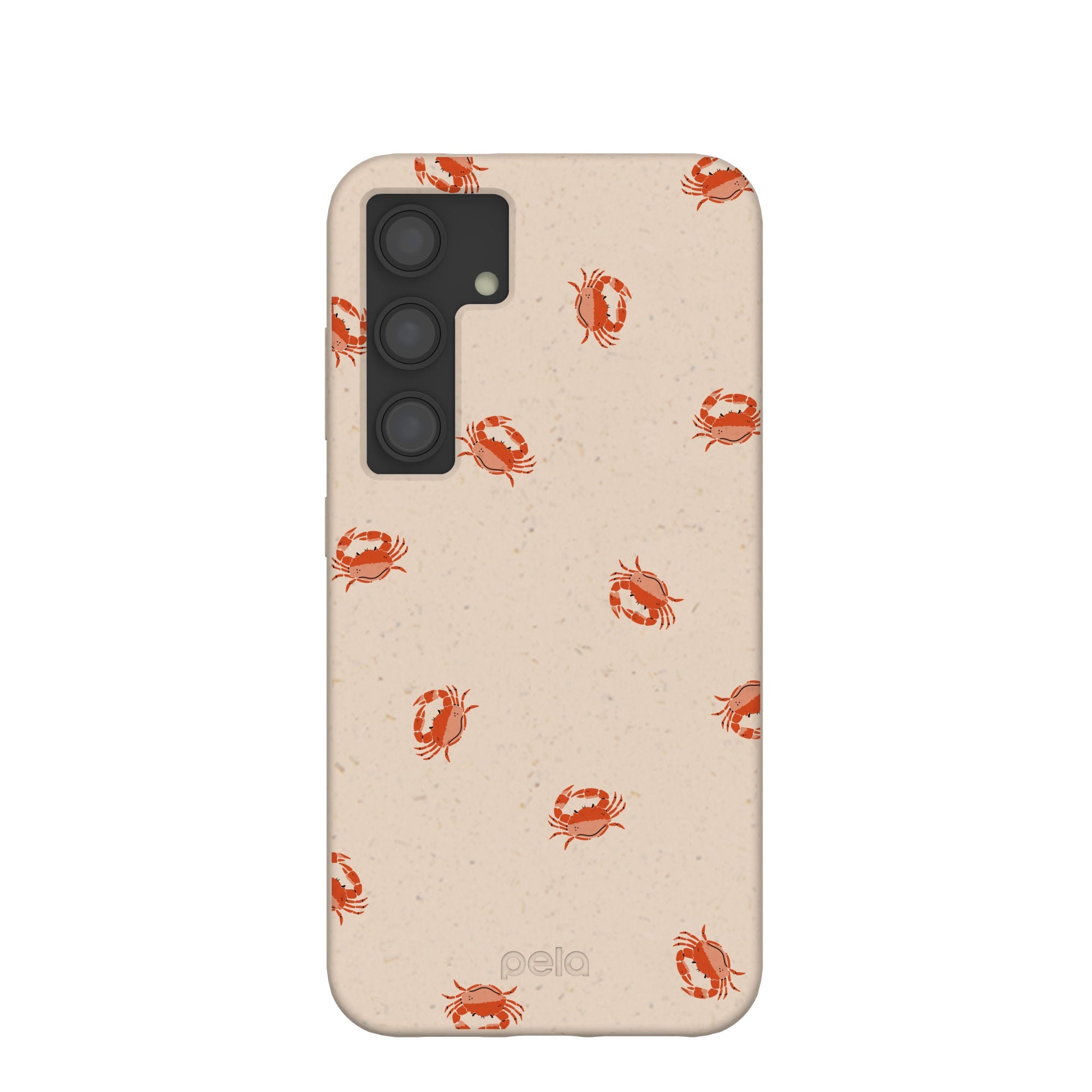 Seashell Lil Crabby Samsung Galaxy S24 Case Refurbished - Pela Case refurbished available on Cerqular
