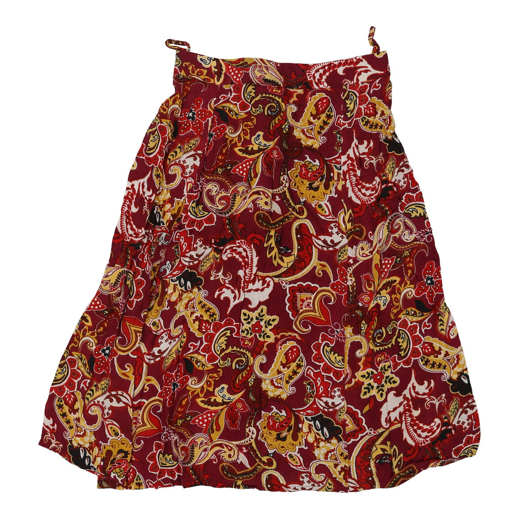 Buy Boca Bay Skirt - Medium Red Cotton Refurbished - $16.87 Boca Bay Skirt - Medium Red Cotton Refurbished - Thrifted (note: this is a term often used to describe second- refurbished available on Cerqular