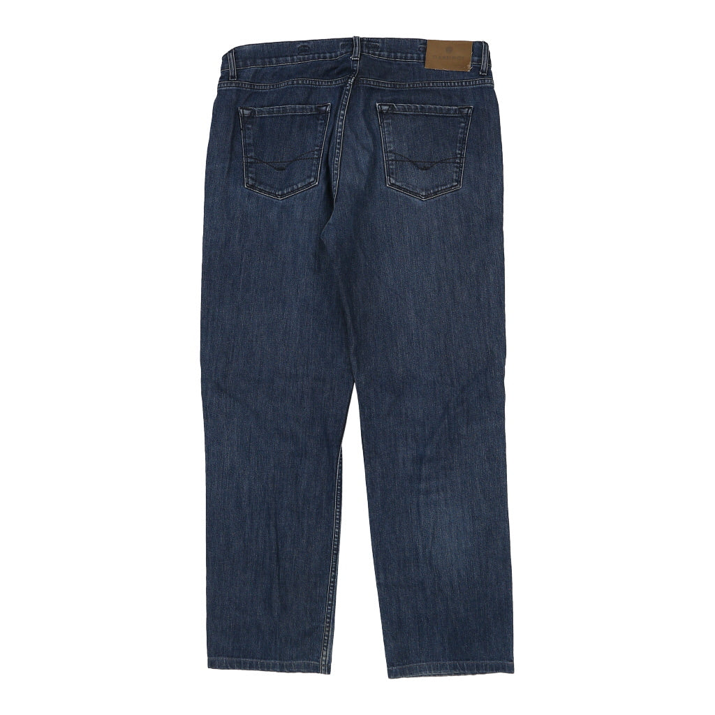 Casucci Jeans - 38W 32L Blue Cotton Blend Refurbished - Thrifted (note: this is a term often used to describe second- refurbished available on Cerqular