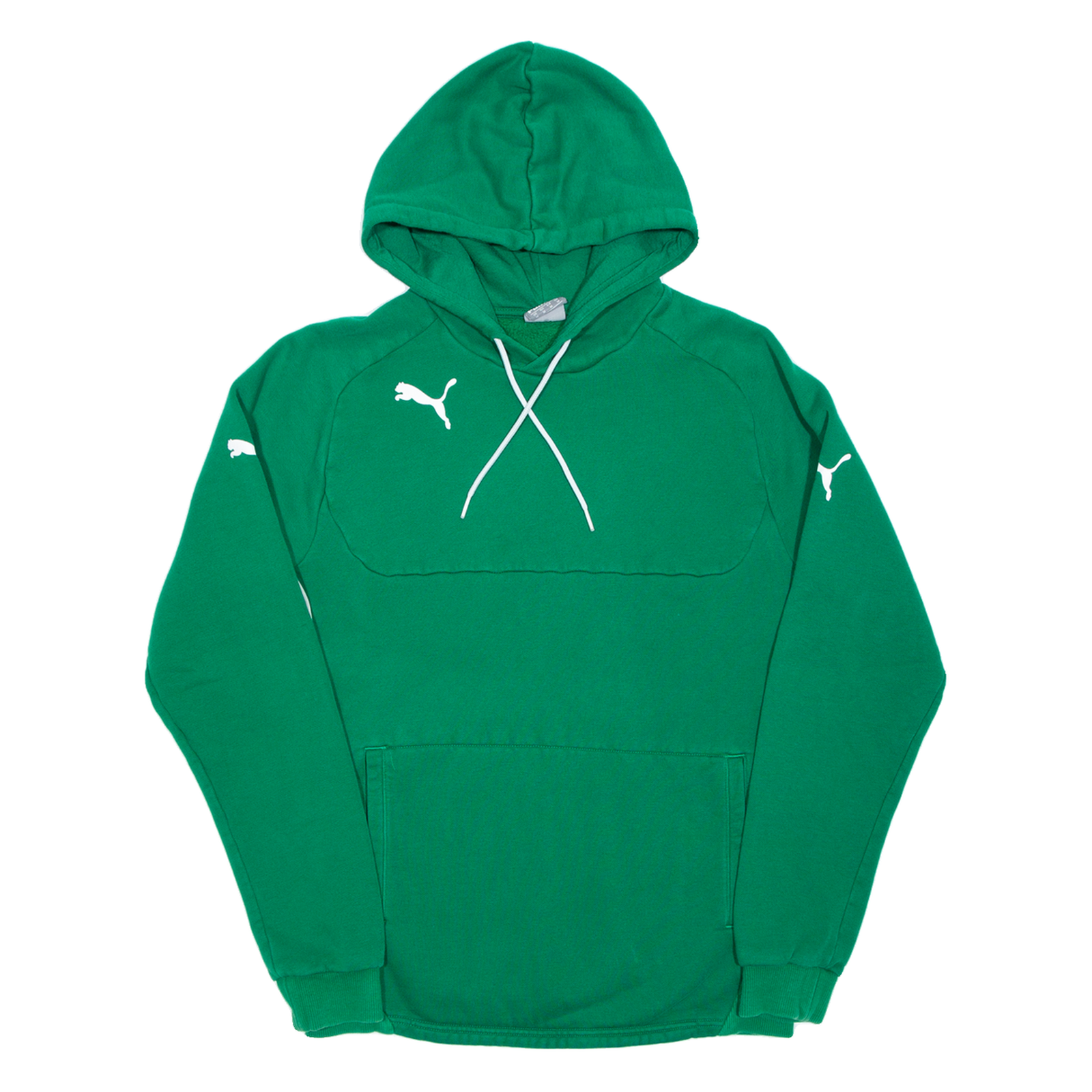 PUMA Mens Green Hoodie M Refurbished - N/A refurbished available on Cerqular