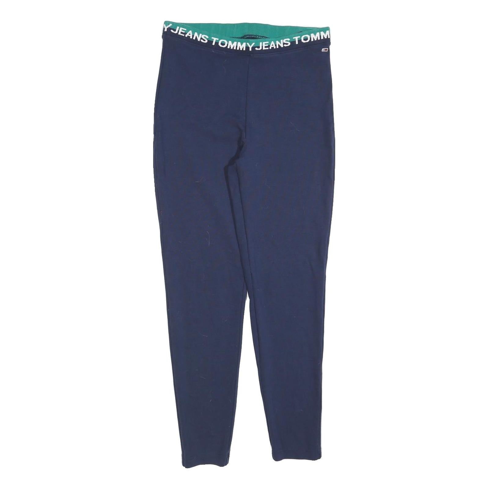 Buy TOMMY JEANS Womens Joggers Navy Blue Slim Tapered M W28 L28 Logo Waistband Refurbished - $28.59 TOMMY JEANS Womens Joggers Navy Blue Slim Tapered M W28 L28 Logo Waistband Refurbished - N/A refurbished available on Cerqular
