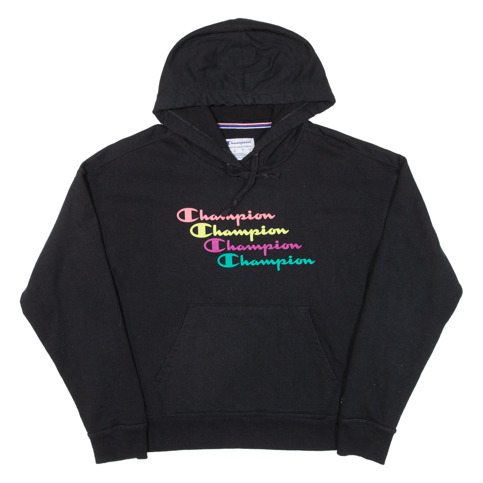 CHAMPION Womens Black Hoodie M Refurbished - N/A refurbished available on Cerqular