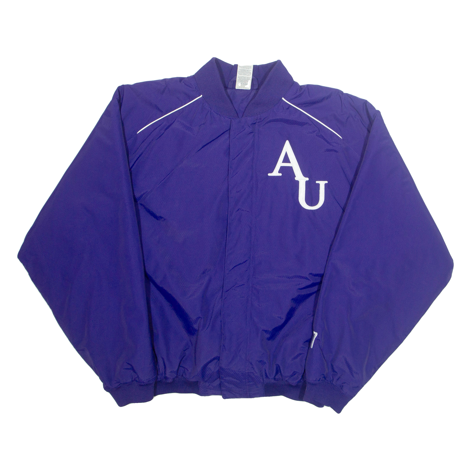 RUSSELL ATHLETIC Mens Jacket Purple Nylon XL Refurbished - N/A refurbished available on Cerqular
