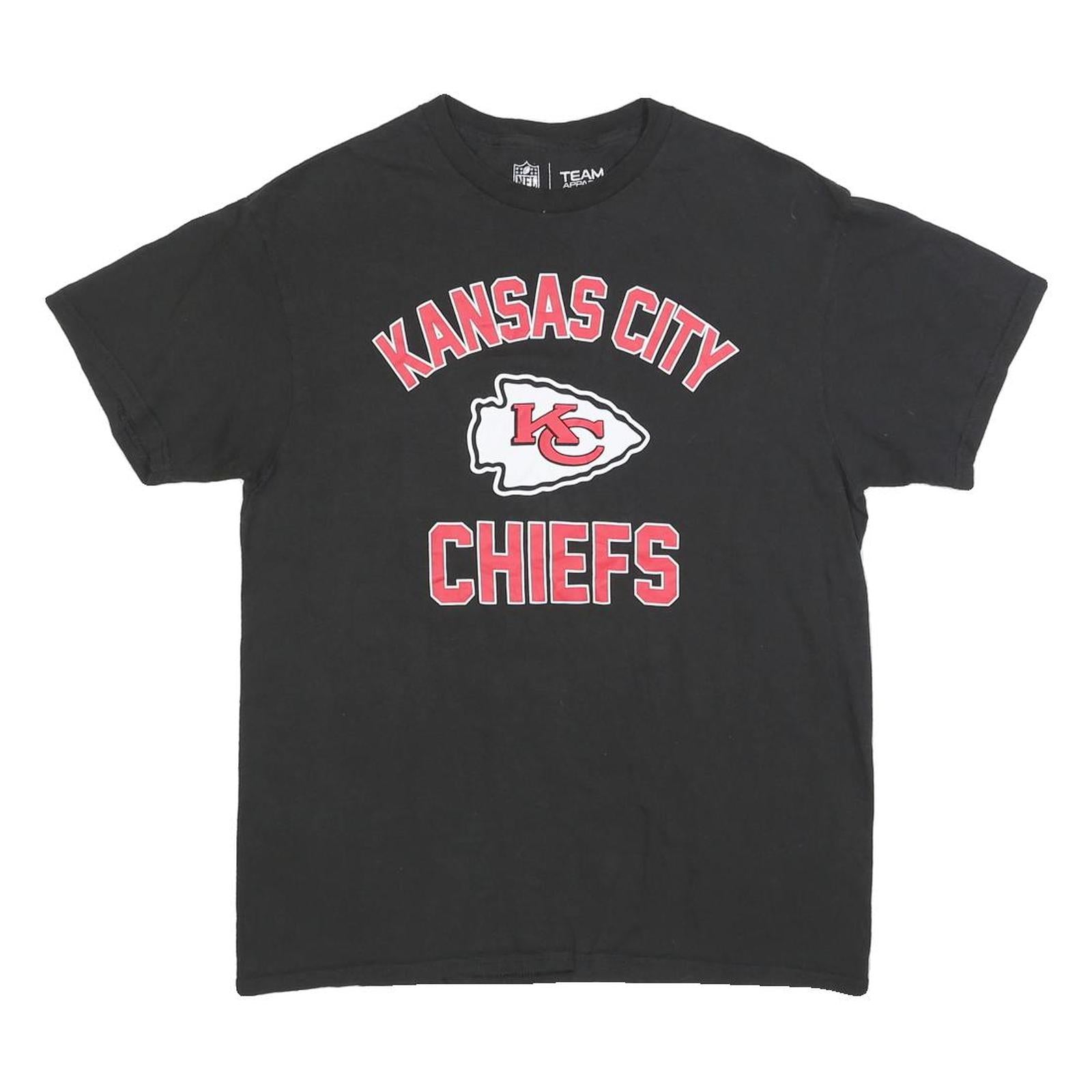 NFL Womens Black Kansas City Chiefs Graphic T-Shirt M Short Sleeve Crew Neck Refurbished - N/A refurbished available on Cerqular