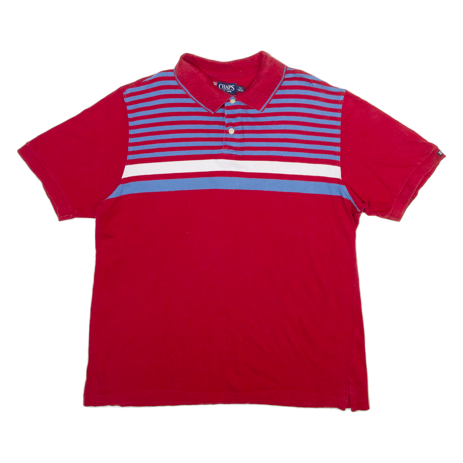 Buy CHAPS Mens Polo Shirt Red Striped XL Refurbished - $22.09 CHAPS Mens Polo Shirt Red Striped XL Refurbished - N/A refurbished available on Cerqular