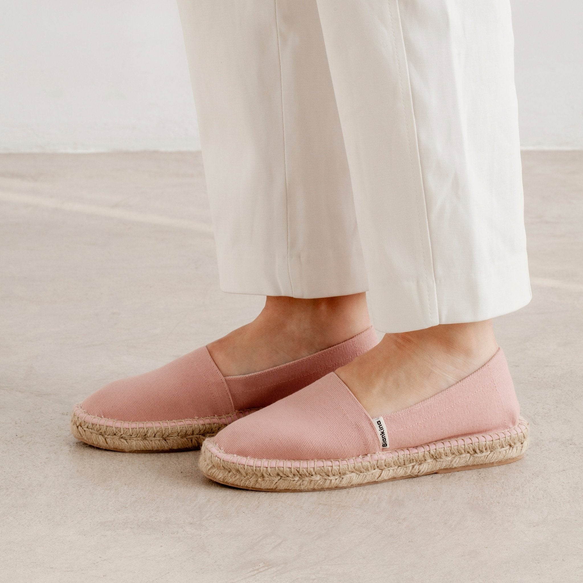 Buy Mila Sustainable, Eco Friendly, Vegan Canvas Espadrille Flats - Pink | Size: 8 US (39EU) | Color: Pink Refurbished - $89.95 Mila Sustainable, Eco Friendly, Vegan Canvas Espadrille Flats - Pink | Size: 8 US (39EU) | Color: Pink Refurbished - N/A refurbished available on Cerqular