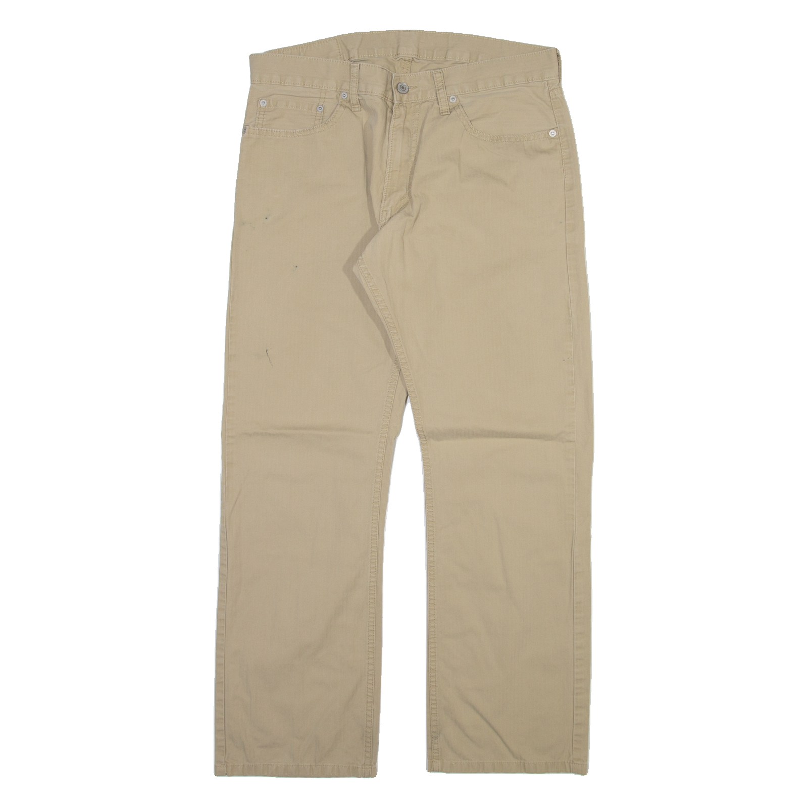 LEVI'S 514 Mens Trousers Beige Slim Straight W34 L30 Refurbished - N/A refurbished available on Cerqular
