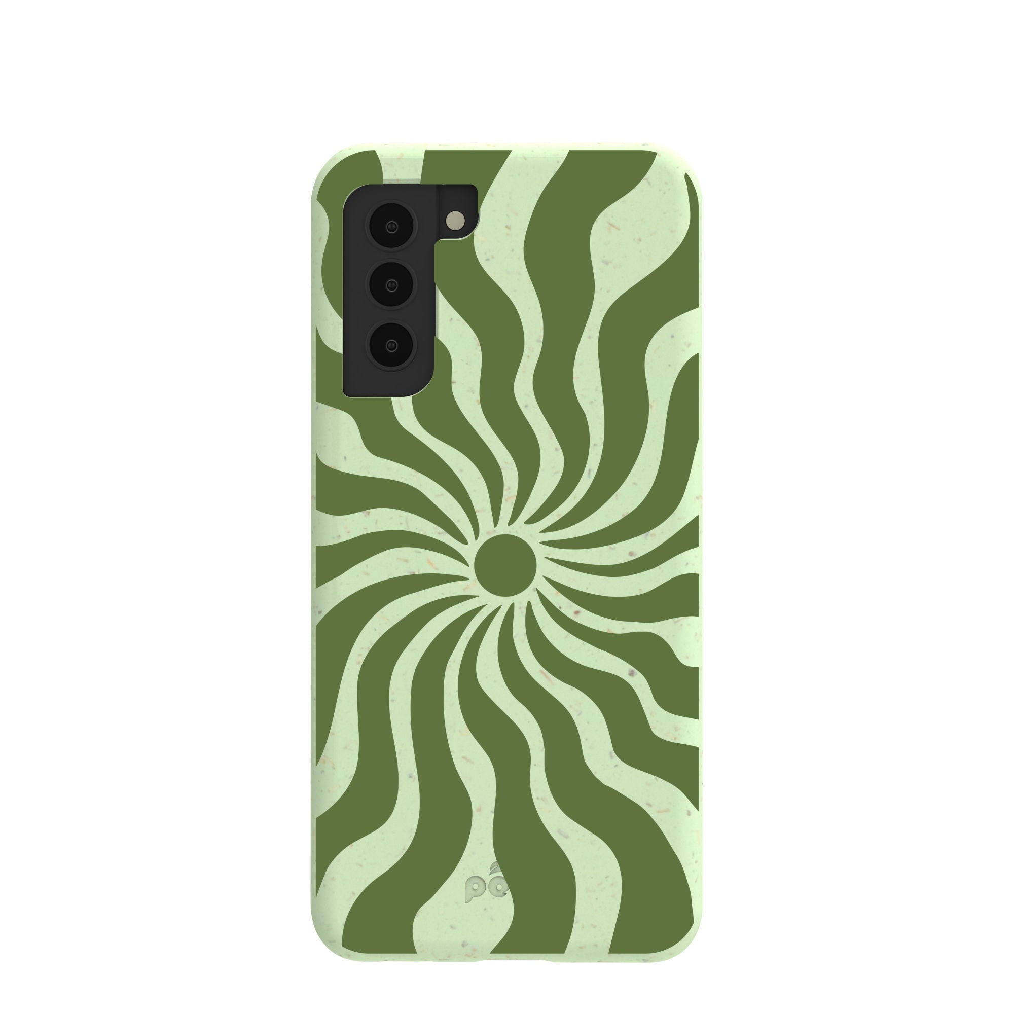 Sage Green Watermelon Time Warp Samsung Galaxy S21 Case Refurbished - Pela Case refurbished available on Cerqular