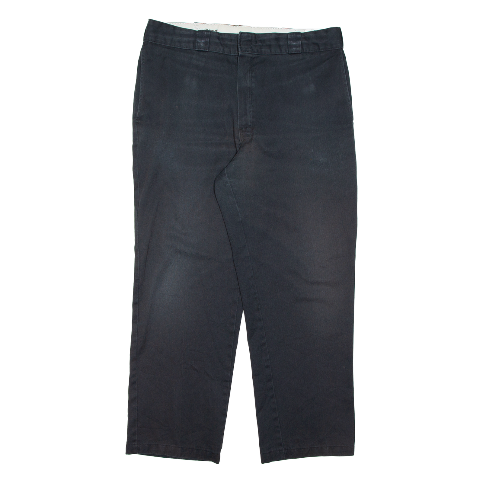 DICKIES Chino Mens Trousers Black Regular Straight W36 L28 Refurbished - N/A refurbished available on Cerqular