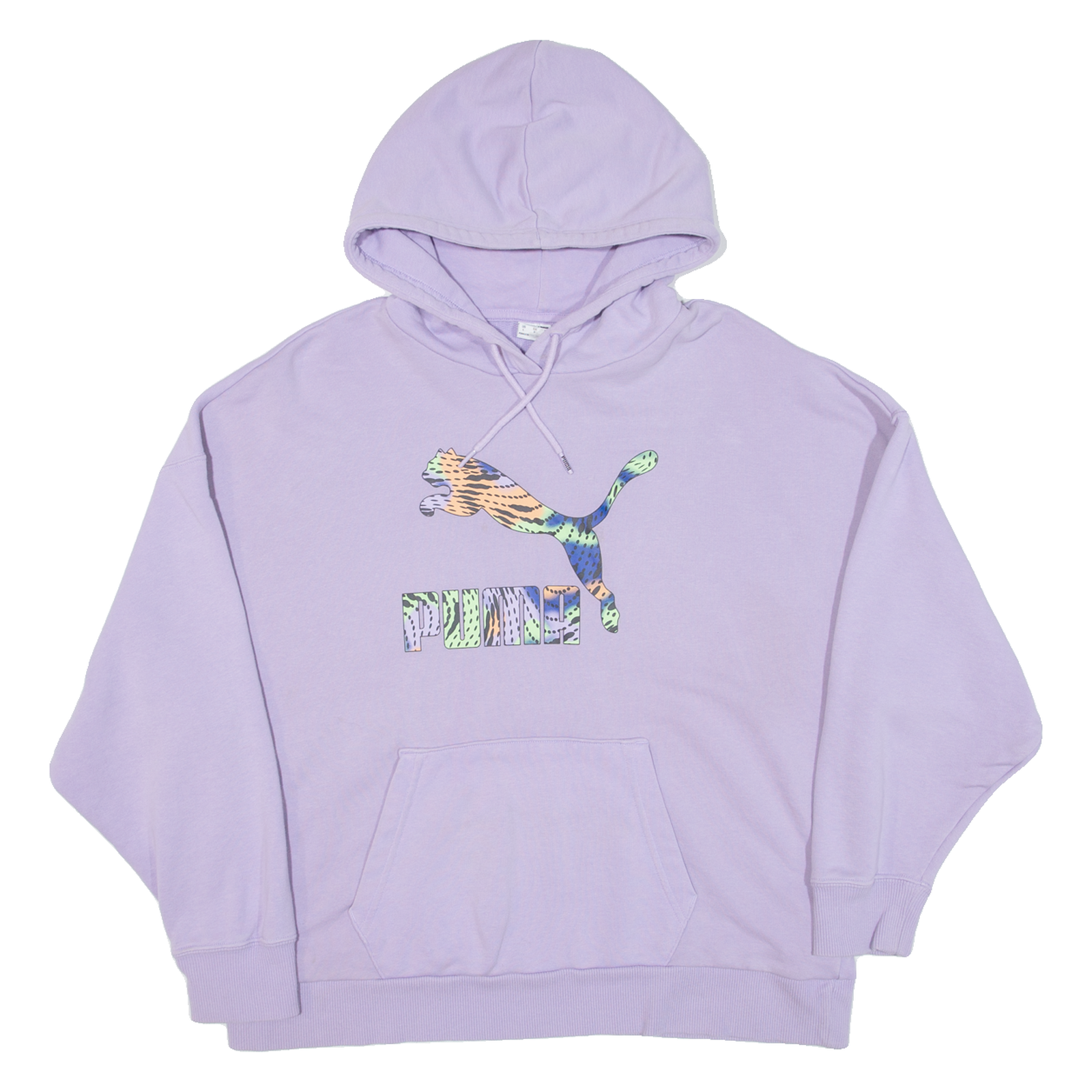 PUMA Cropped Womens Purple Hoodie L Refurbished - N/A refurbished available on Cerqular