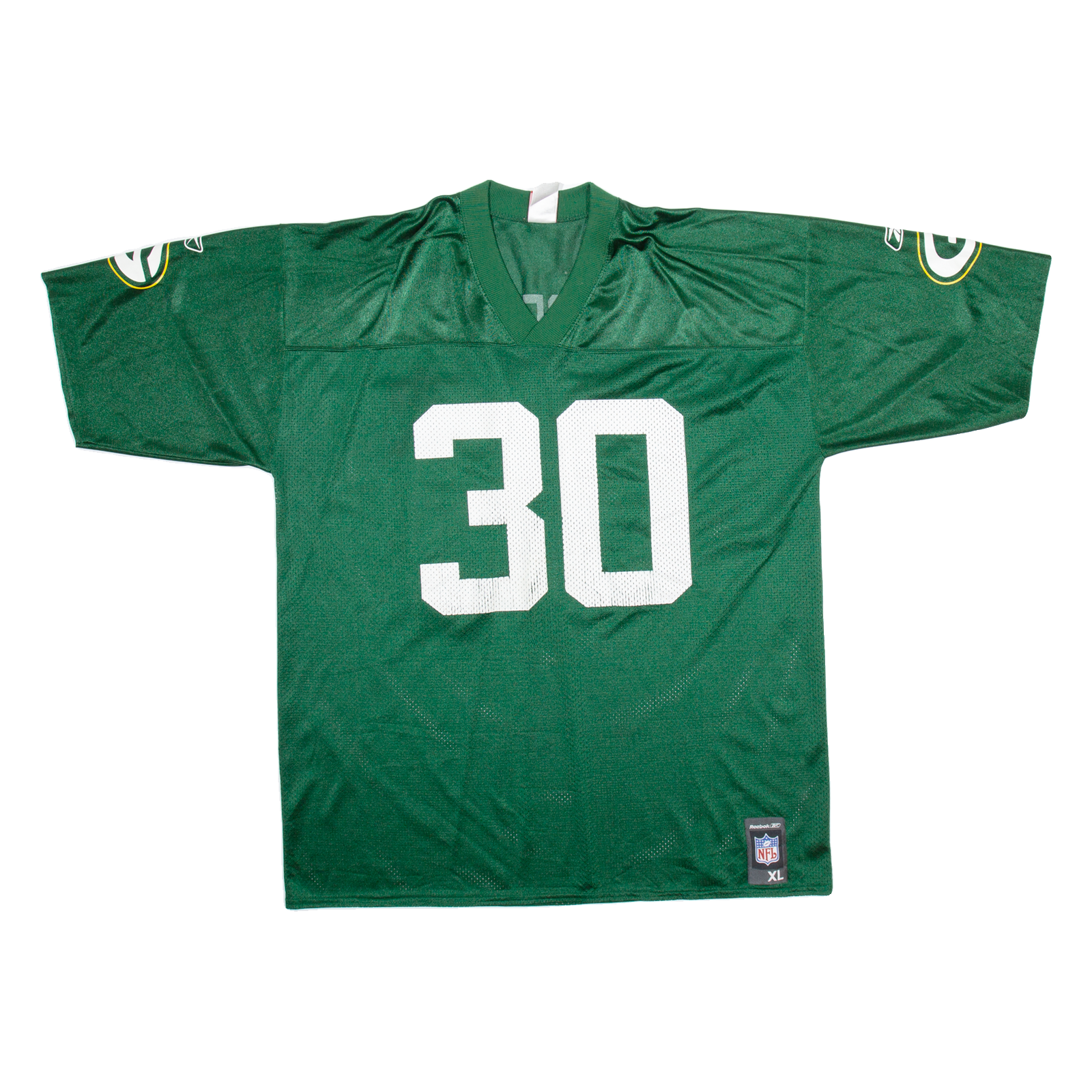 NFL Green Bay Packers Mens Football Shirt Jersey Green USA V-Neck Nylon XL Refurbished - N/A refurbished available on Cerqular