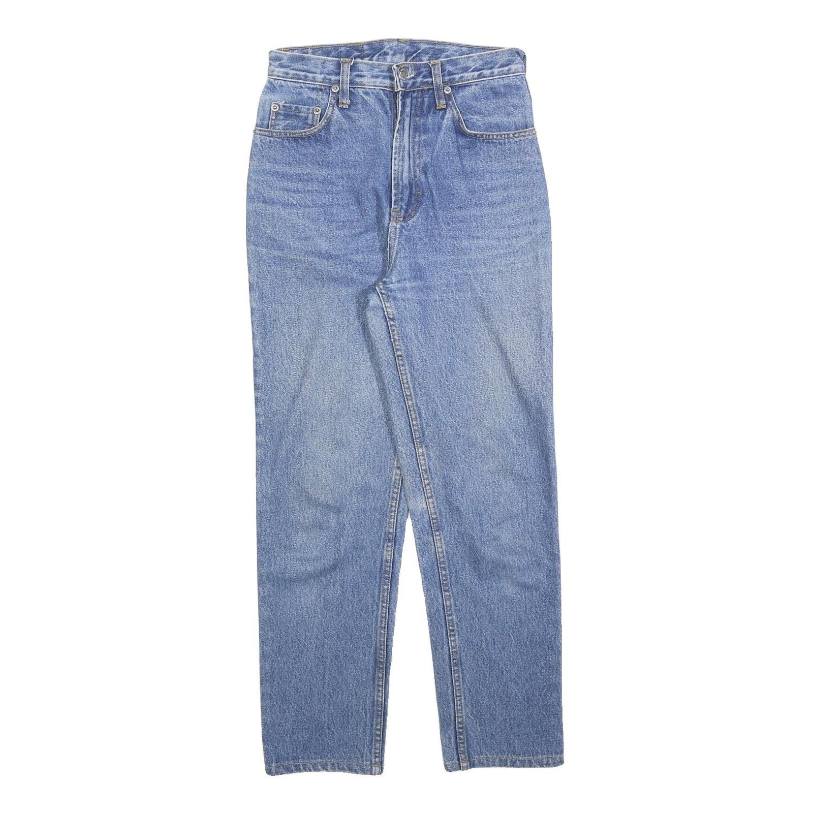 VIP BY HARENO Womens Jeans Blue Regular Straight Denim Medium W26 L27 Stylish Refurbished - N/A refurbished available on Cerqular