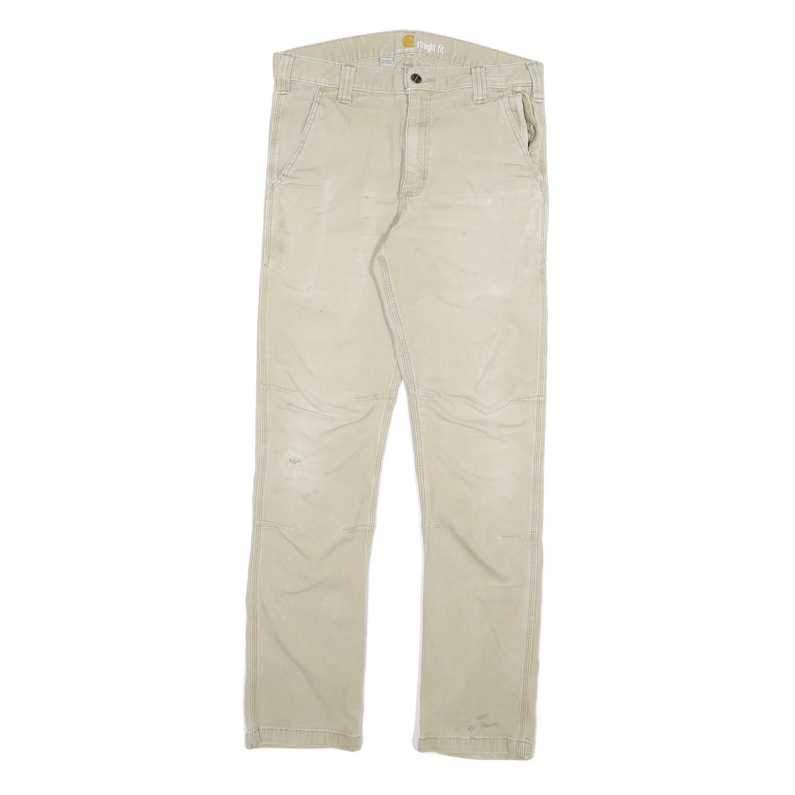 Buy CARHARTT Mens Cotton Blend Beige Regular Straight Leg Trousers W31 L32 Workwear Refurbished - $44.19 CARHARTT Mens Cotton Blend Beige Regular Straight Leg Trousers W31 L32 Workwear Refurbished - N/A refurbished available on Cerqular