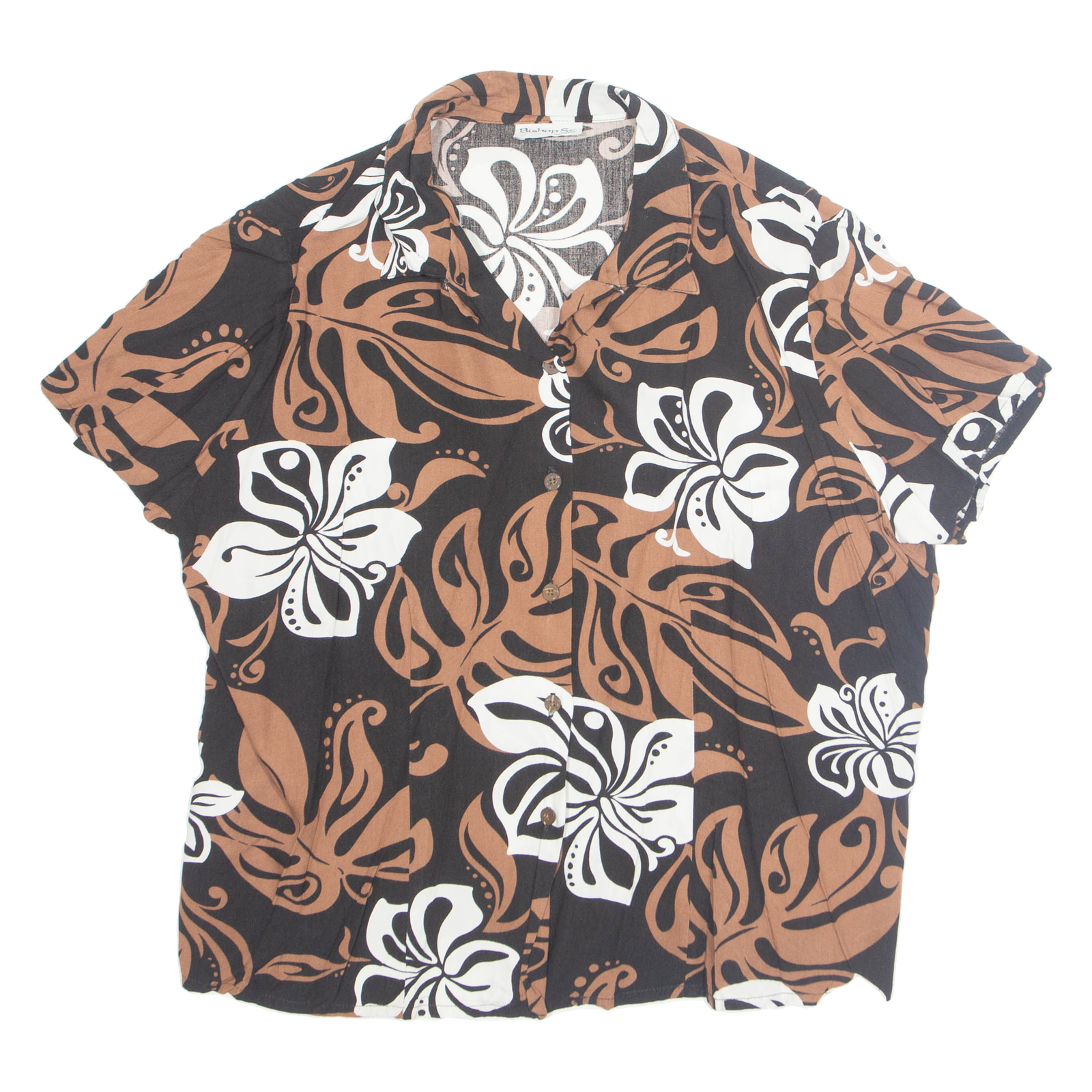 Buy BISHOP ST Womens Printed Shirt Brown Collared Crazy Pattern L Refurbished - $16.89 BISHOP ST Womens Printed Shirt Brown Collared Crazy Pattern L Refurbished - N/A refurbished available on Cerqular