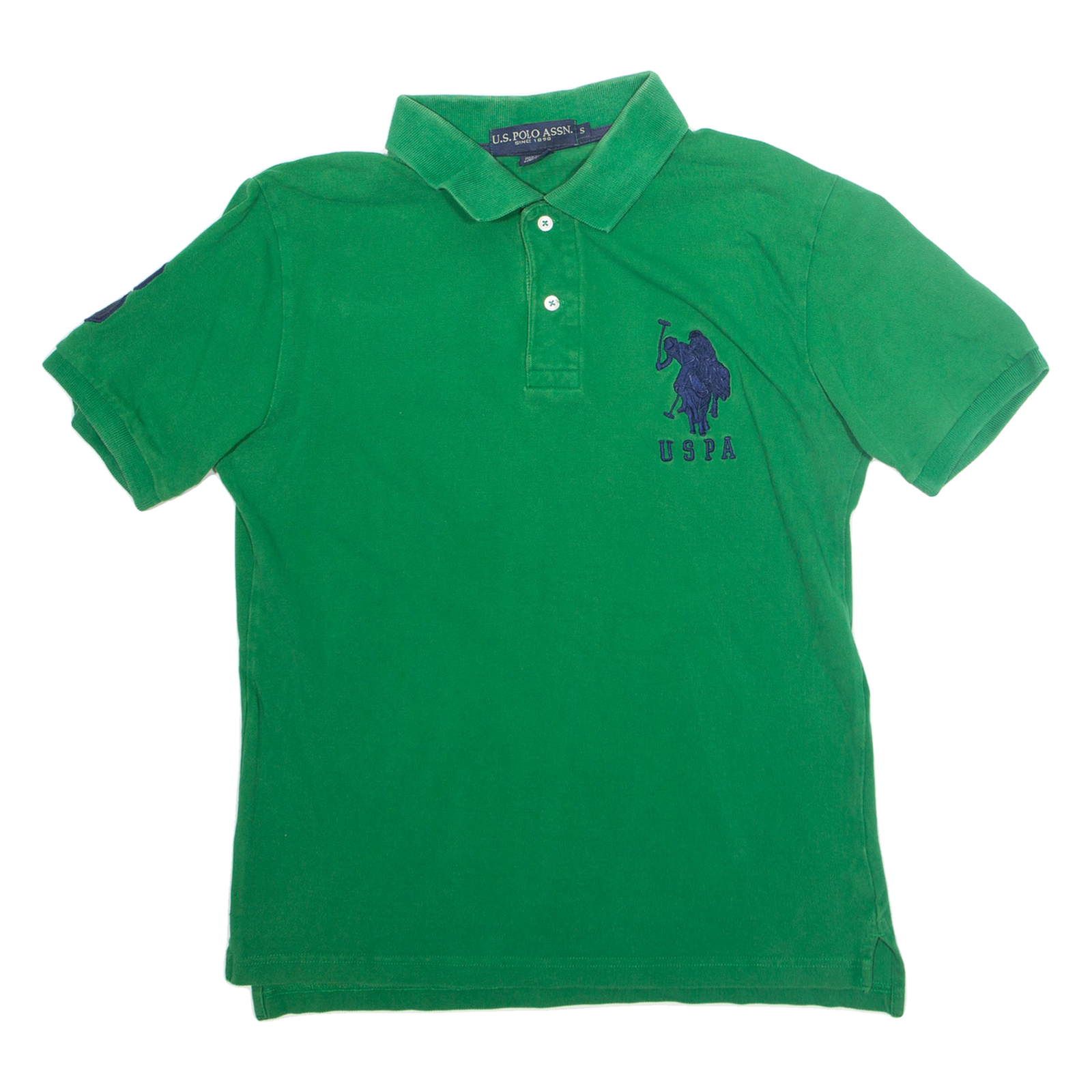 U.S. POLO ASSN Mens Polo Shirt Green S Refurbished - N/A refurbished available on Cerqular