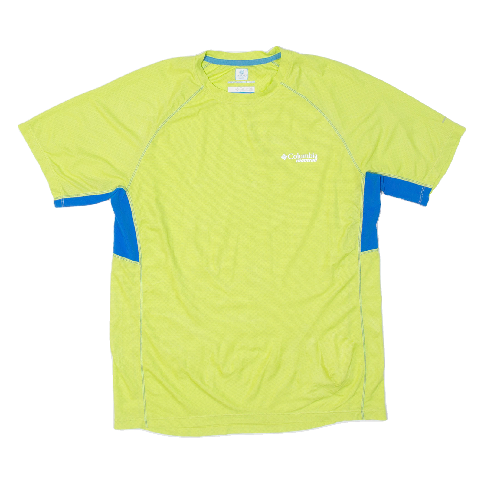 COLUMBIA Mens T-Shirt Green S Refurbished - N/A refurbished available on Cerqular