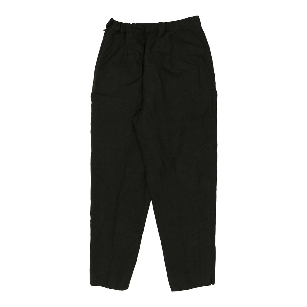 Lemon Trousers - 28W UK 8 Green Virgin Wool Refurbished - Thrifted (note: this is a term often used to describe second- refurbished available on Cerqular