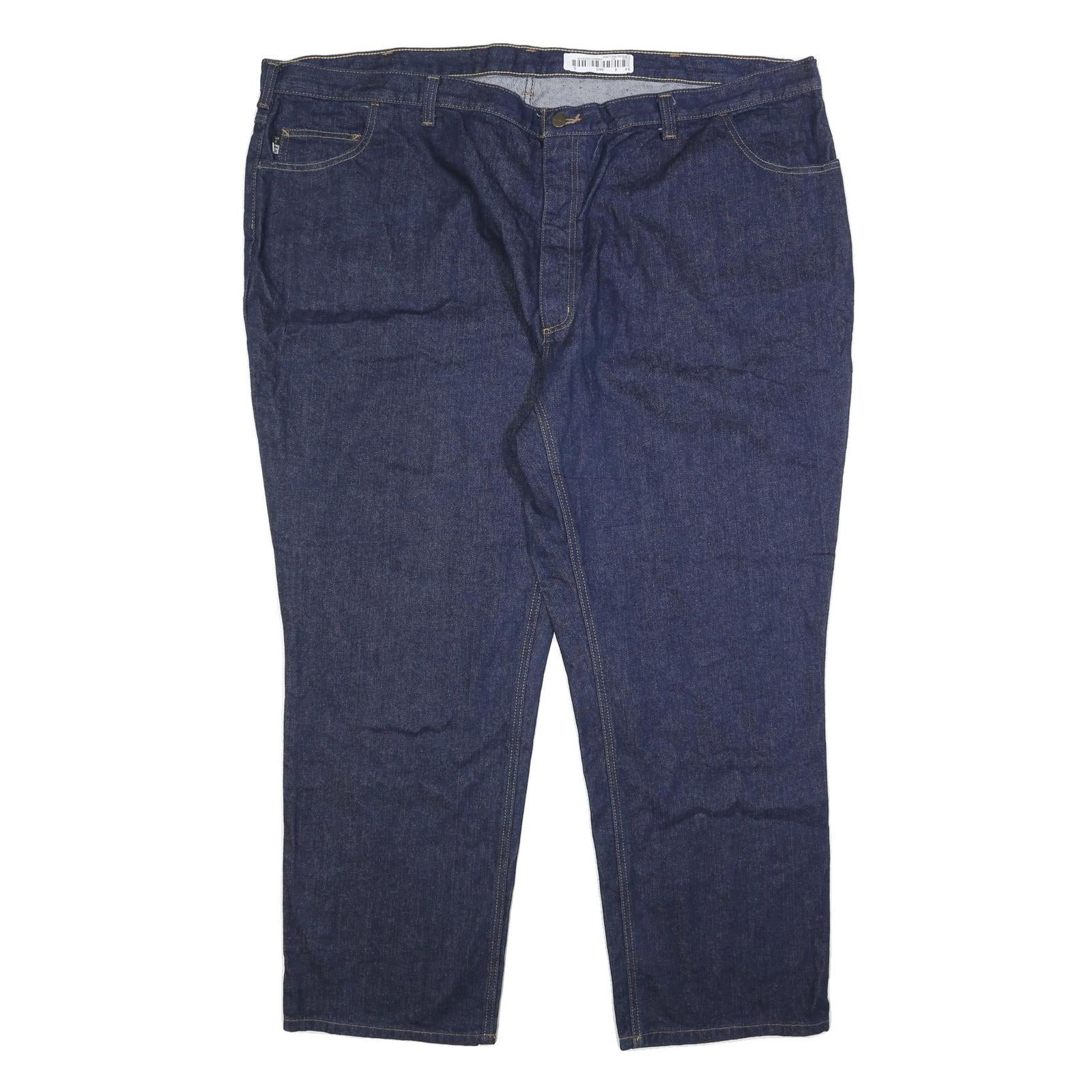 CARHARTT Mens Jeans Blue Regular Straight Denim Raw W52 L32 Workwear Zip Fly Refurbished - N/A refurbished available on Cerqular
