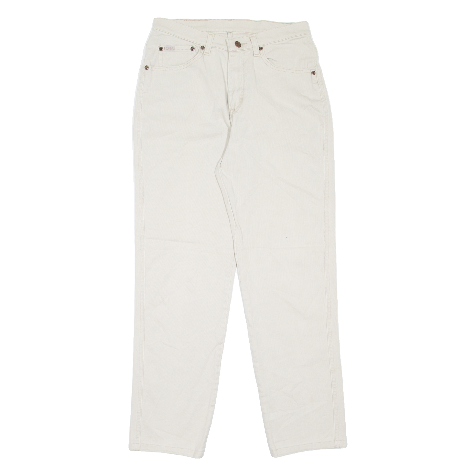 LEE Womens Jeans Beige Regular Mom W28 L28 Refurbished - N/A refurbished available on Cerqular