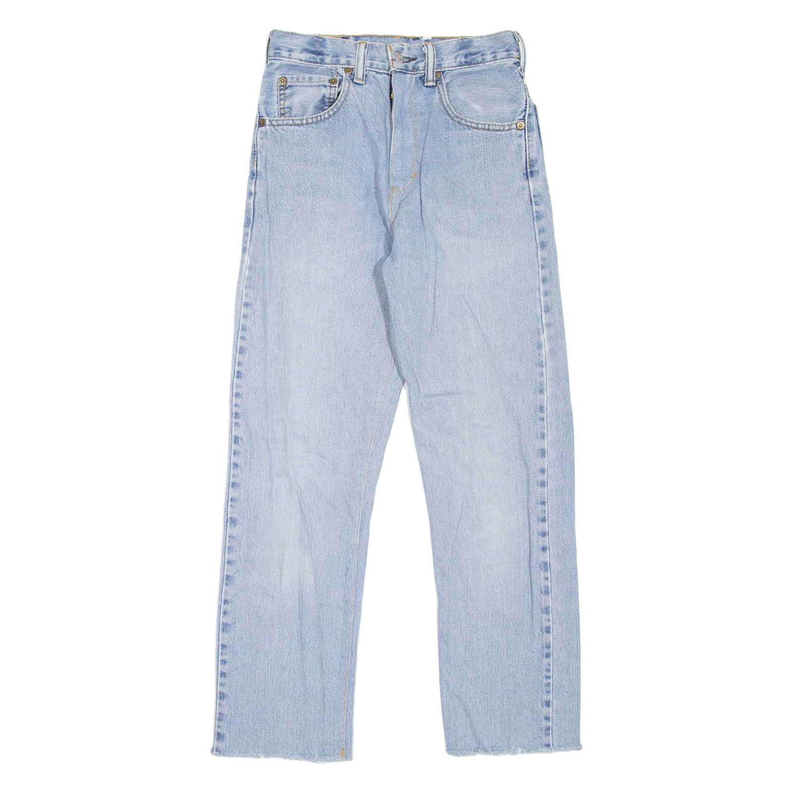 LEVI'S Altered Womens Jeans Blue Slim Straight Stone Wash W24 L26 Refurbished - N/A refurbished available on Cerqular