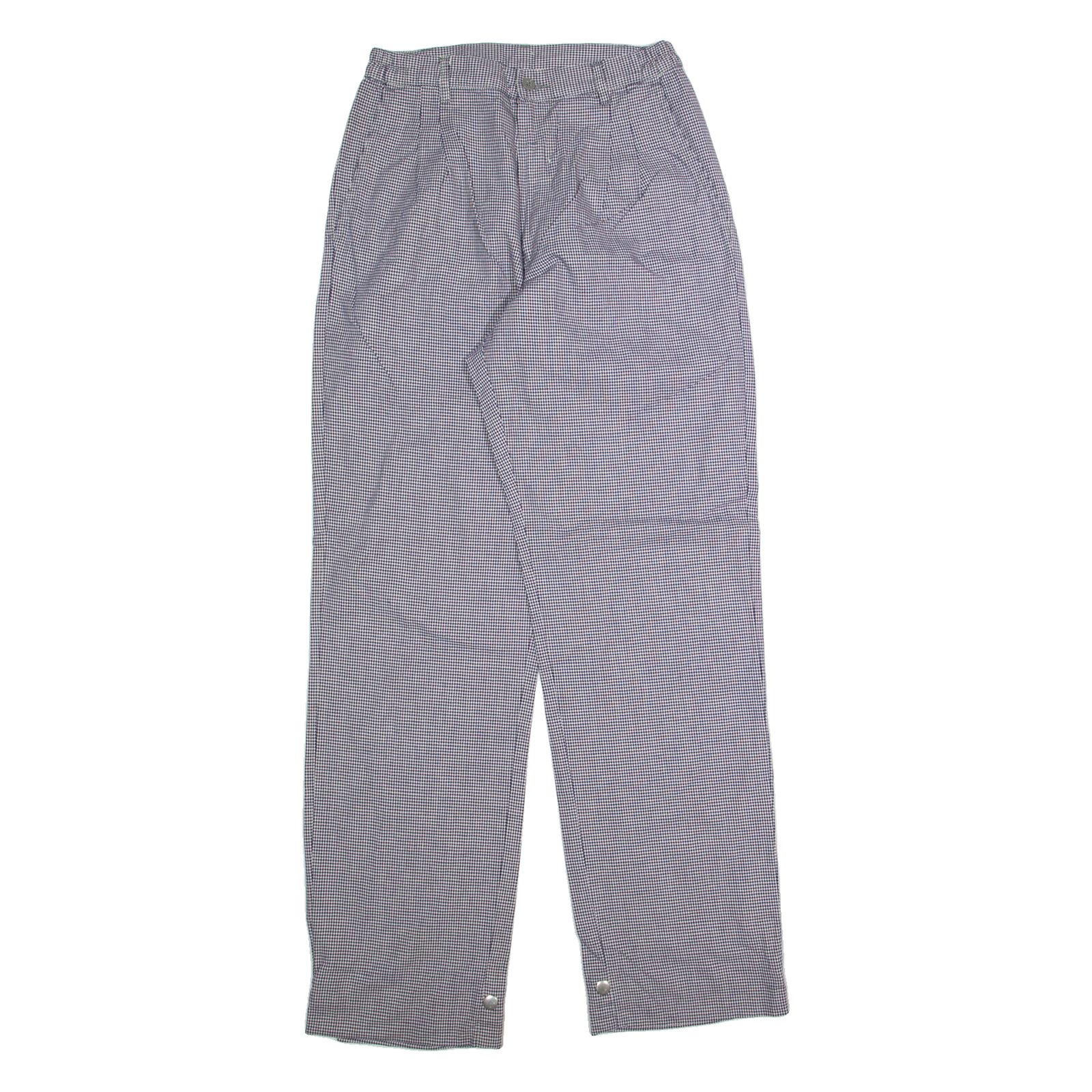 BAGARD Houndstooth Womens Trousers Black Regular Straight 90s W26 L30 Refurbished - N/A refurbished available on Cerqular