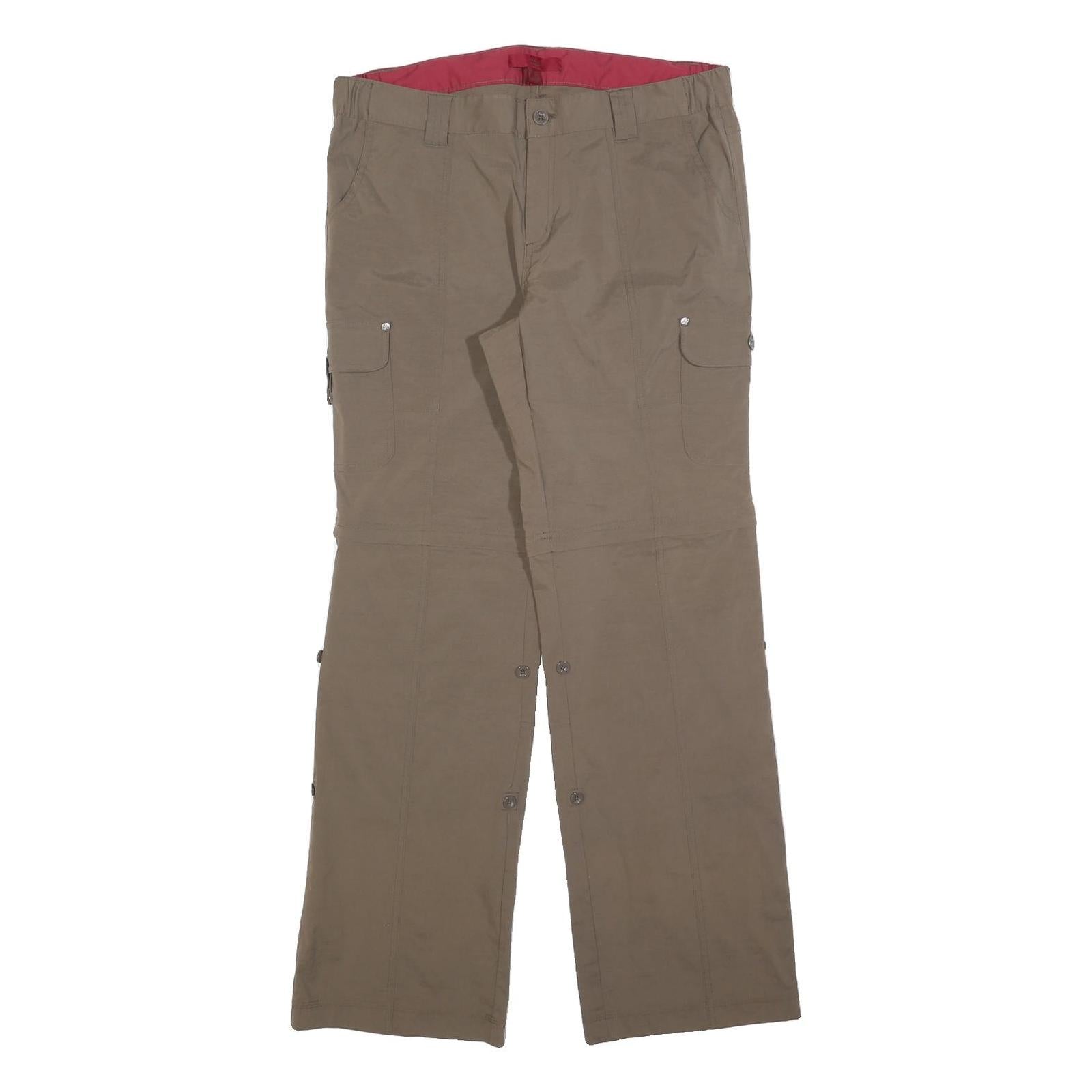 TCM Womens Regular Fit Beige Cargo Trousers W34 L32 Outdoor Casual Polyester Refurbished - N/A refurbished available on Cerqular