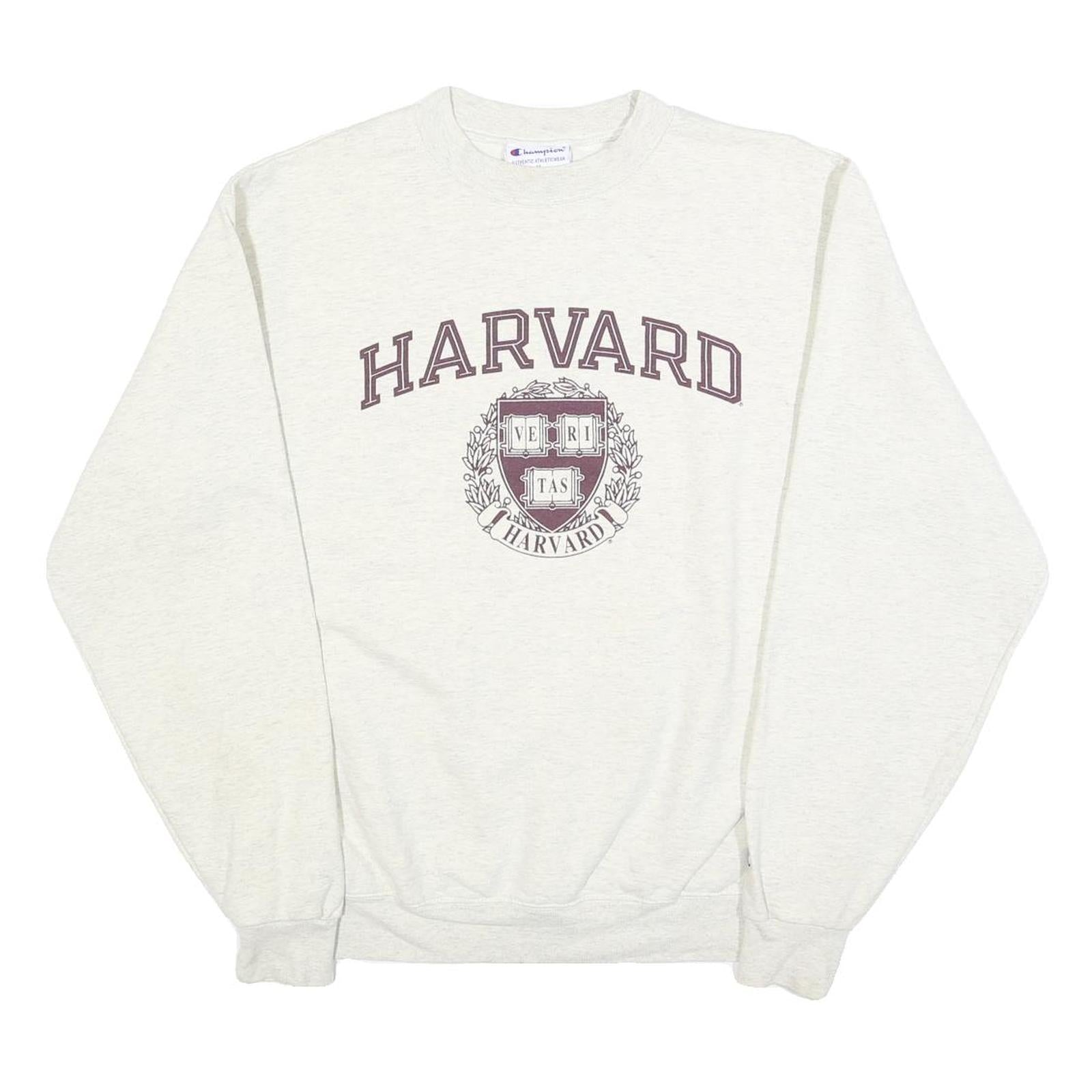 Buy CHAMPION Mens Cream Harvard Crew Neck M College Logo Cotton Sweatshirt Refurbished - $29.89 CHAMPION Mens Cream Harvard Crew Neck M College Logo Cotton Sweatshirt Refurbished - N/A refurbished available on Cerqular