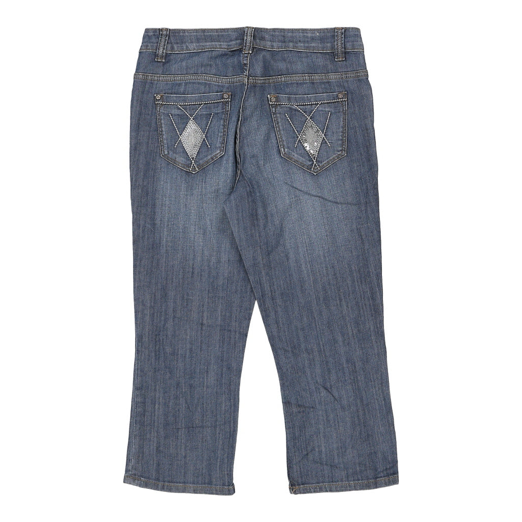 Buy Hj Obiettivo Jeans - 32W UK 12 Blue Cotton Refurbished - $33.75 Hj Obiettivo Jeans - 32W UK 12 Blue Cotton Refurbished - Thrifted (note: this is a term often used to describe second- refurbished available on Cerqular