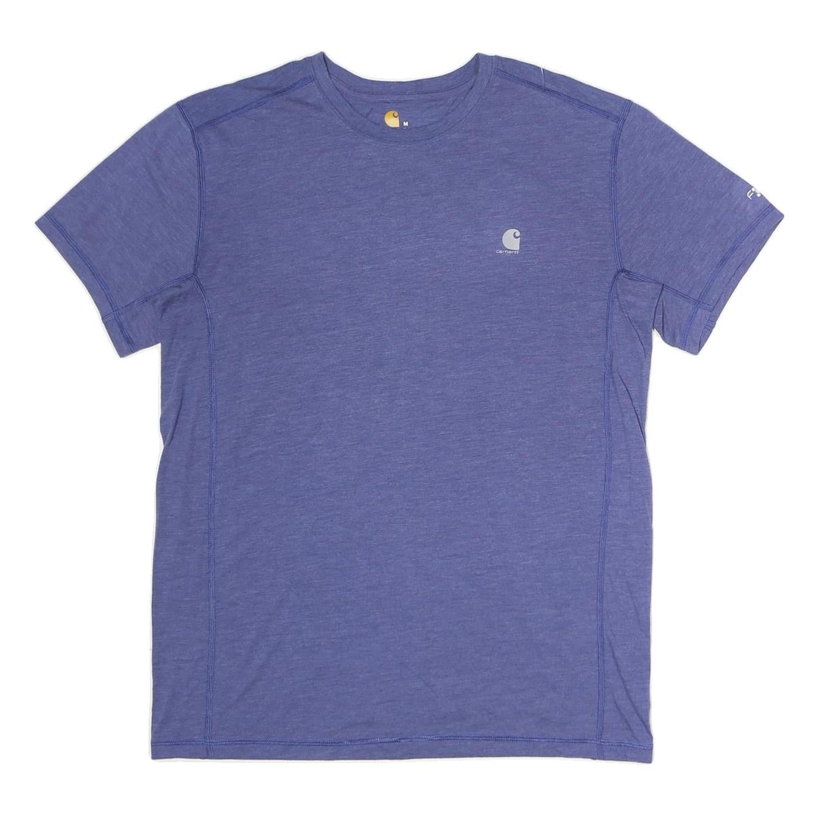 CARHARTT Mens Blue Graphic T-Shirt M Short Sleeve Crew Neck Casual Cotton Refurbished - N/A refurbished available on Cerqular
