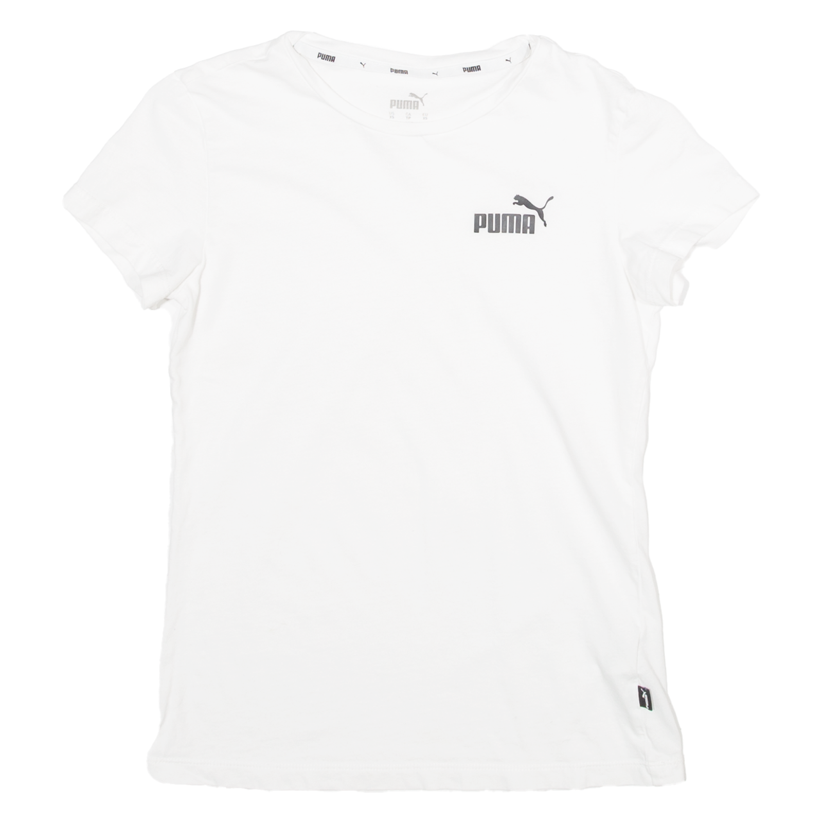 PUMA Womens T-Shirt White XS Refurbished - N/A refurbished available on Cerqular