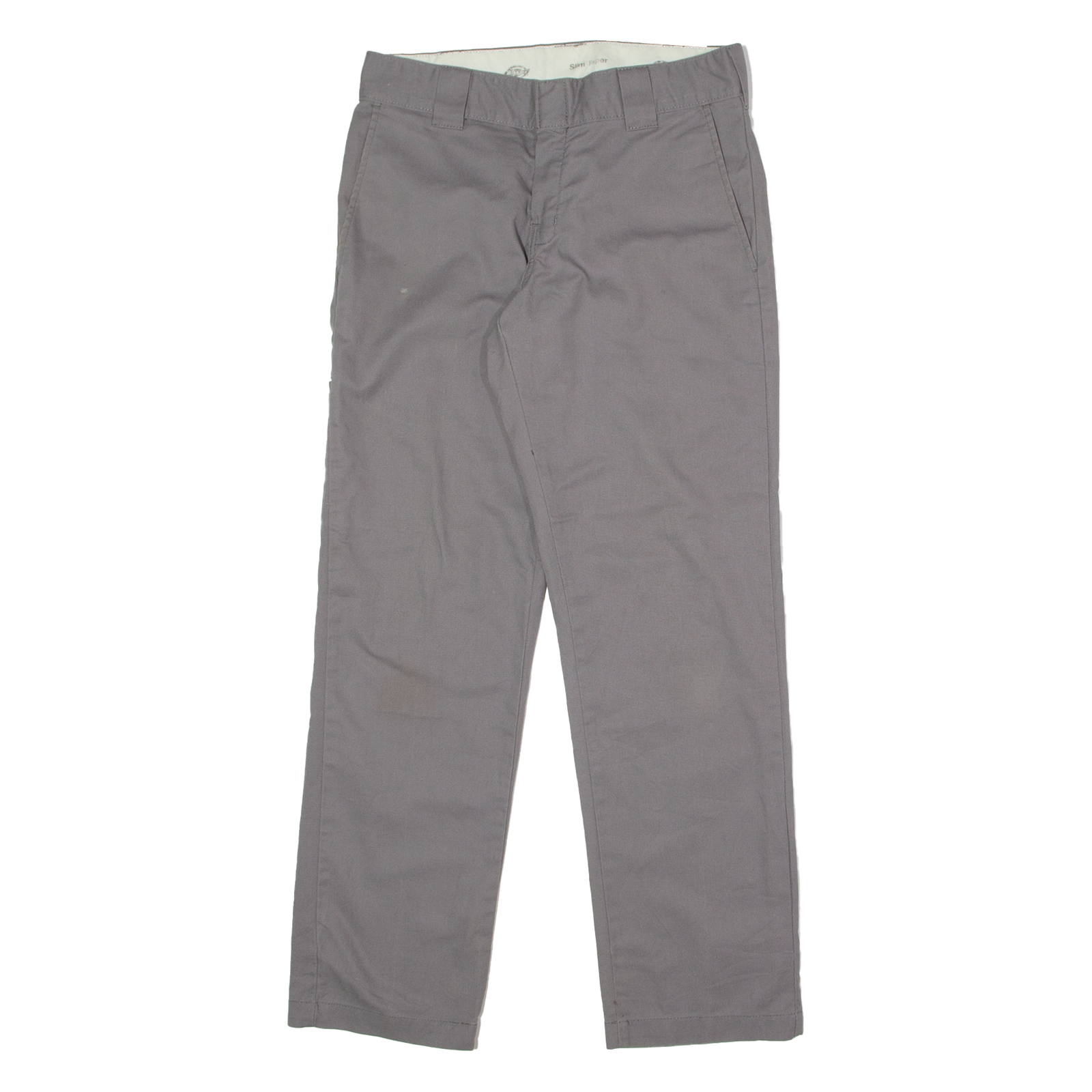 DICKIES Flex Workwear Mens Twill Trousers Grey Slim Tapered W30 L30 Refurbished - N/A refurbished available on Cerqular