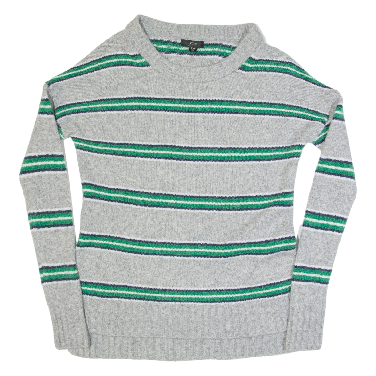 Buy J.CREW Womens Patterned Jumper Green Striped Tight Knit Wool XXS Refurbished - $51.99 J.CREW Womens Patterned Jumper Green Striped Tight Knit Wool XXS Refurbished - N/A refurbished available on Cerqular
