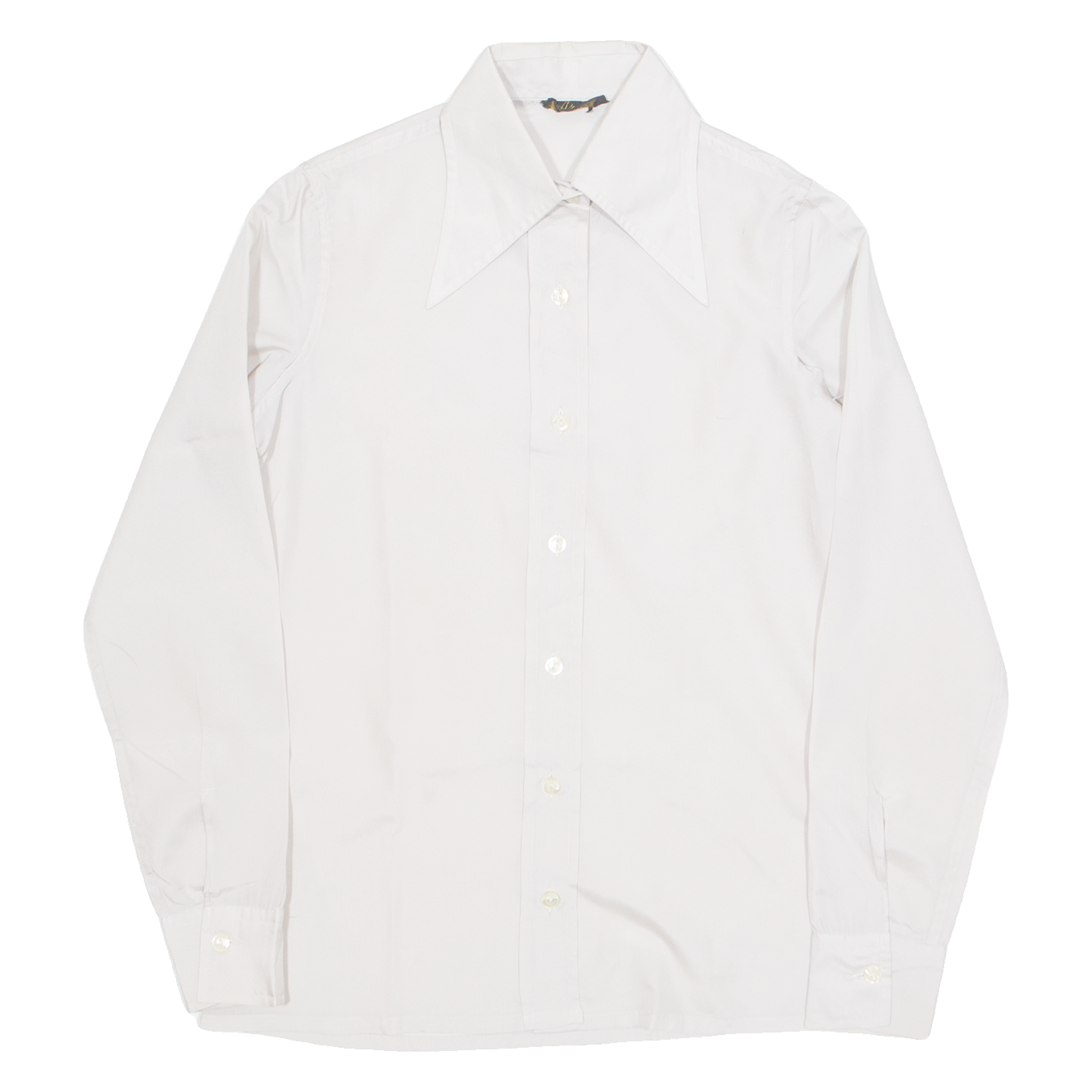 ARIS Womens Shirt Beige Collared Long Sleeve S Refurbished - N/A refurbished available on Cerqular