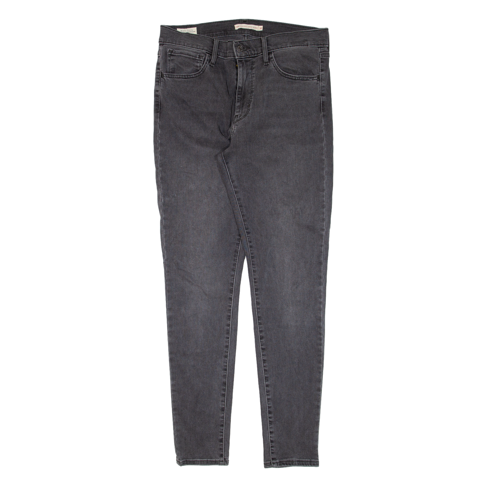 LEVI'S 720 BIG E High Rise Womens Jeans Grey Slim Skinny W30 L30 Refurbished - N/A refurbished available on Cerqular