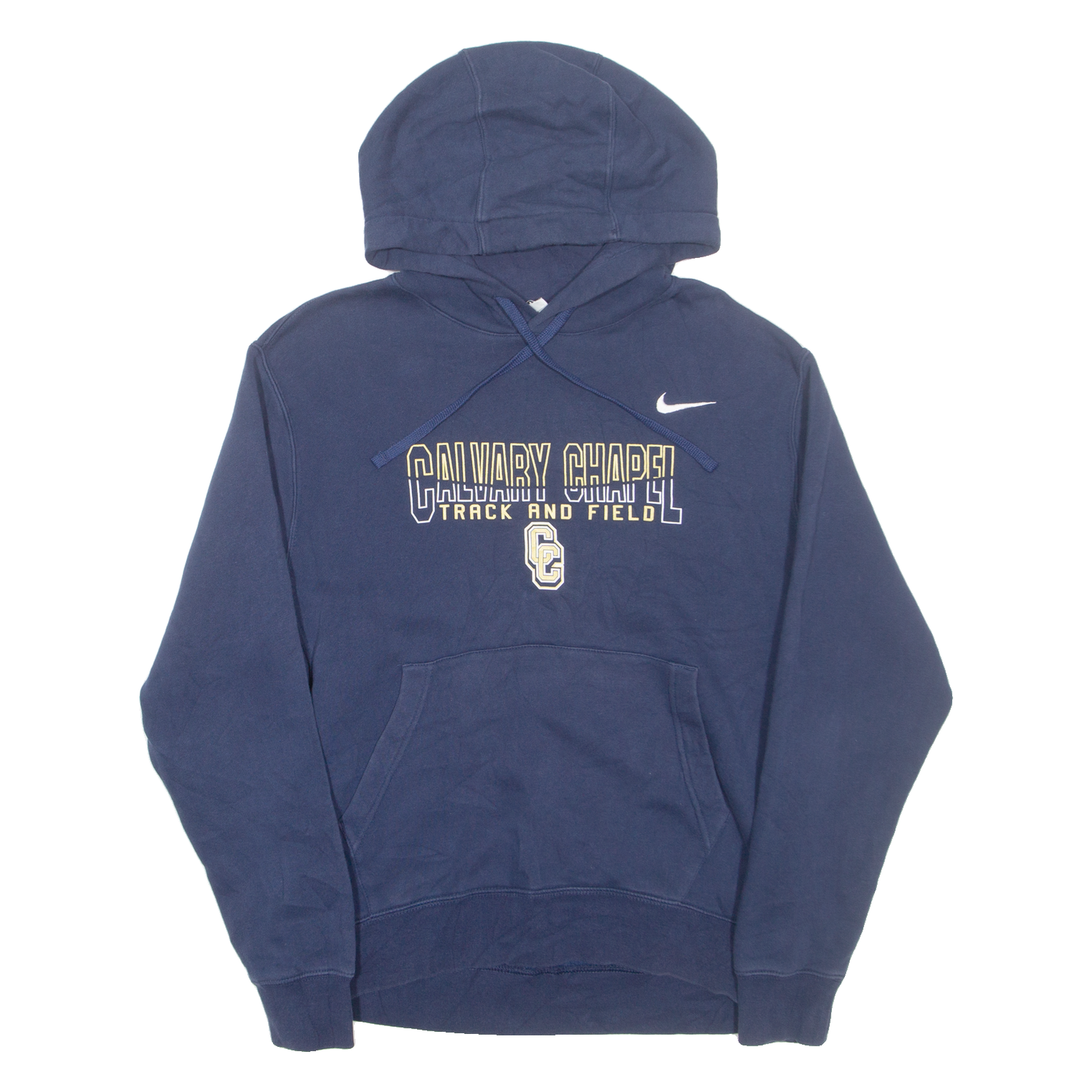 Buy NIKE Calvary Chapel Mens Blue Hoodie USA M Refurbished - $36.39 NIKE Calvary Chapel Mens Blue Hoodie USA M Refurbished - N/A refurbished available on Cerqular
