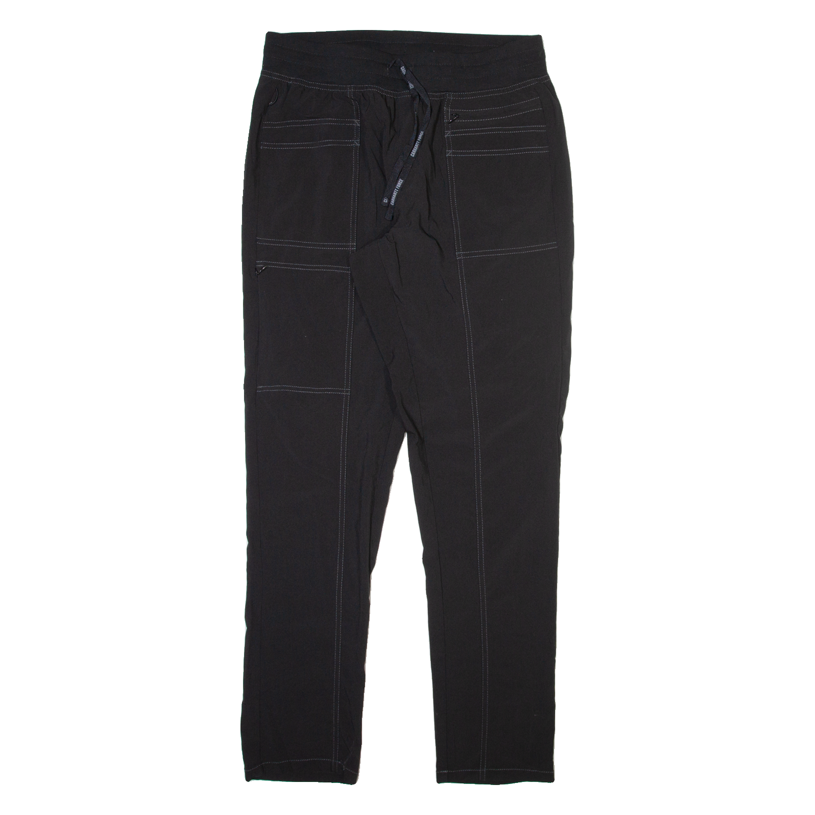 CARHARTT Womens Trousers Black Regular Tapered W30 L30 Refurbished - N/A refurbished available on Cerqular