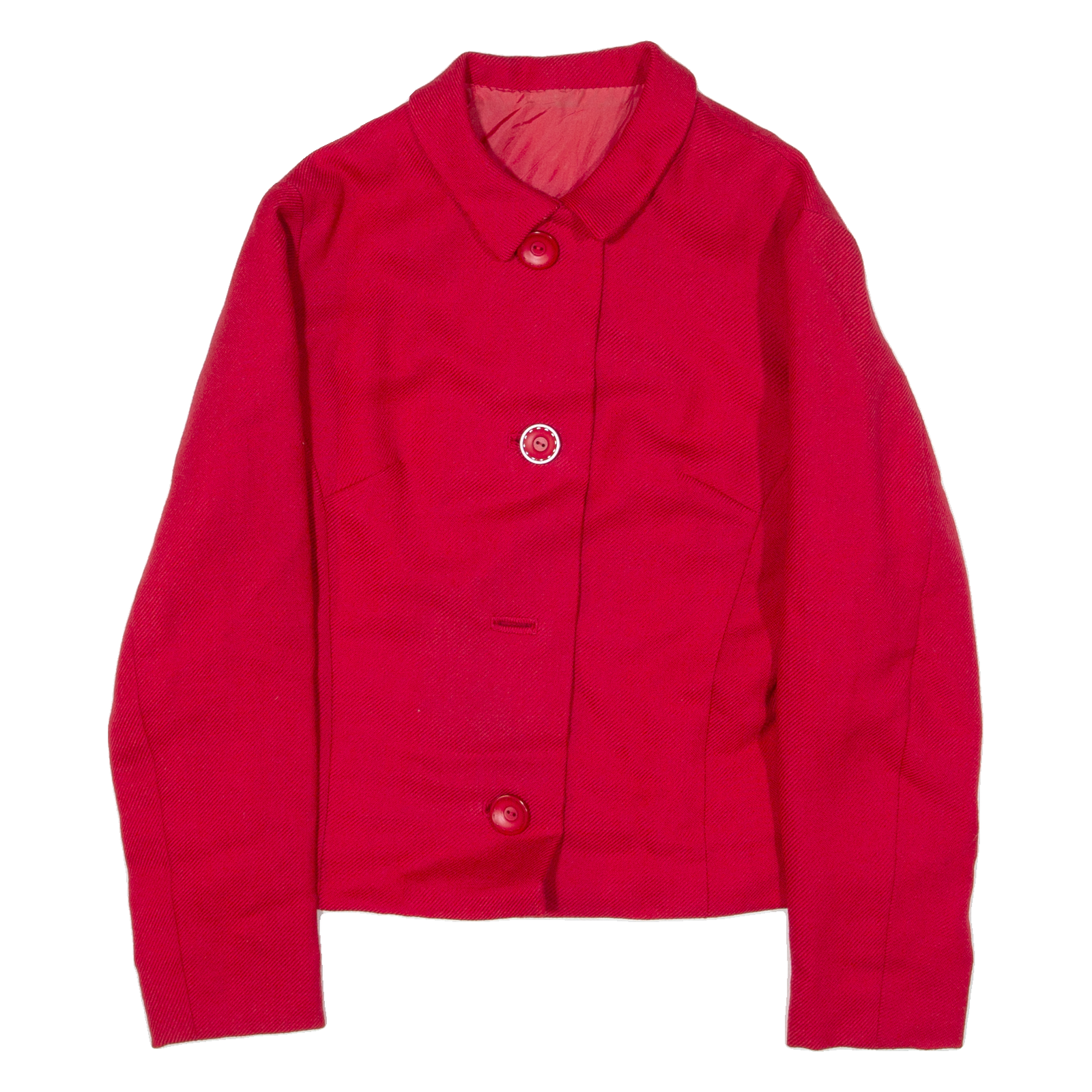 Womens Jacket Red Knit S Refurbished - N/A refurbished available on Cerqular