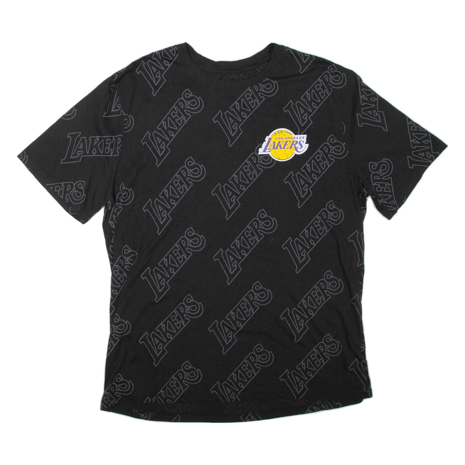 NBA Los Angeles Lakers Mens T-Shirt Grey USA XL Refurbished - N/A refurbished available on Cerqular