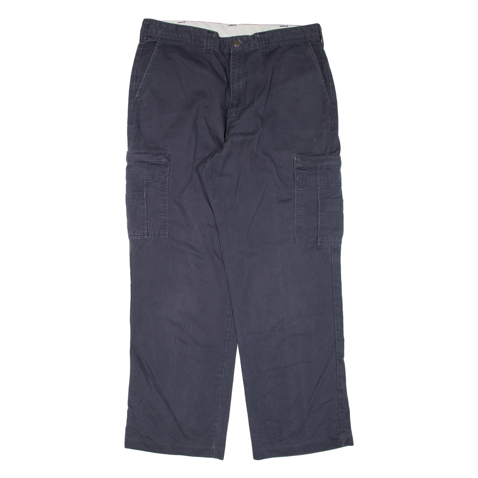 DICKIES Cargo Workwear Mens Trousers Grey Relaxed Straight W36 L32 Refurbished - N/A refurbished available on Cerqular