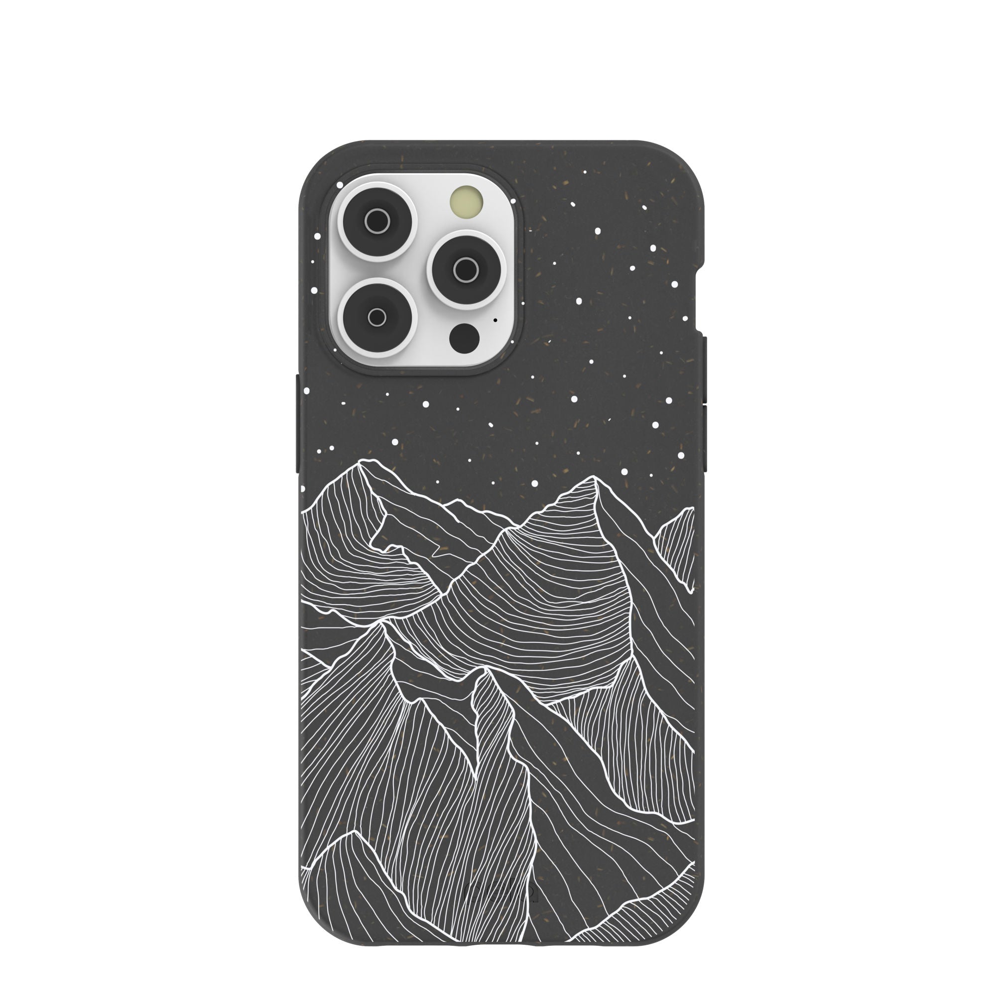 Black Night Panorama iPhone 14 Pro Max Case Refurbished - Pela Case refurbished available on Cerqular