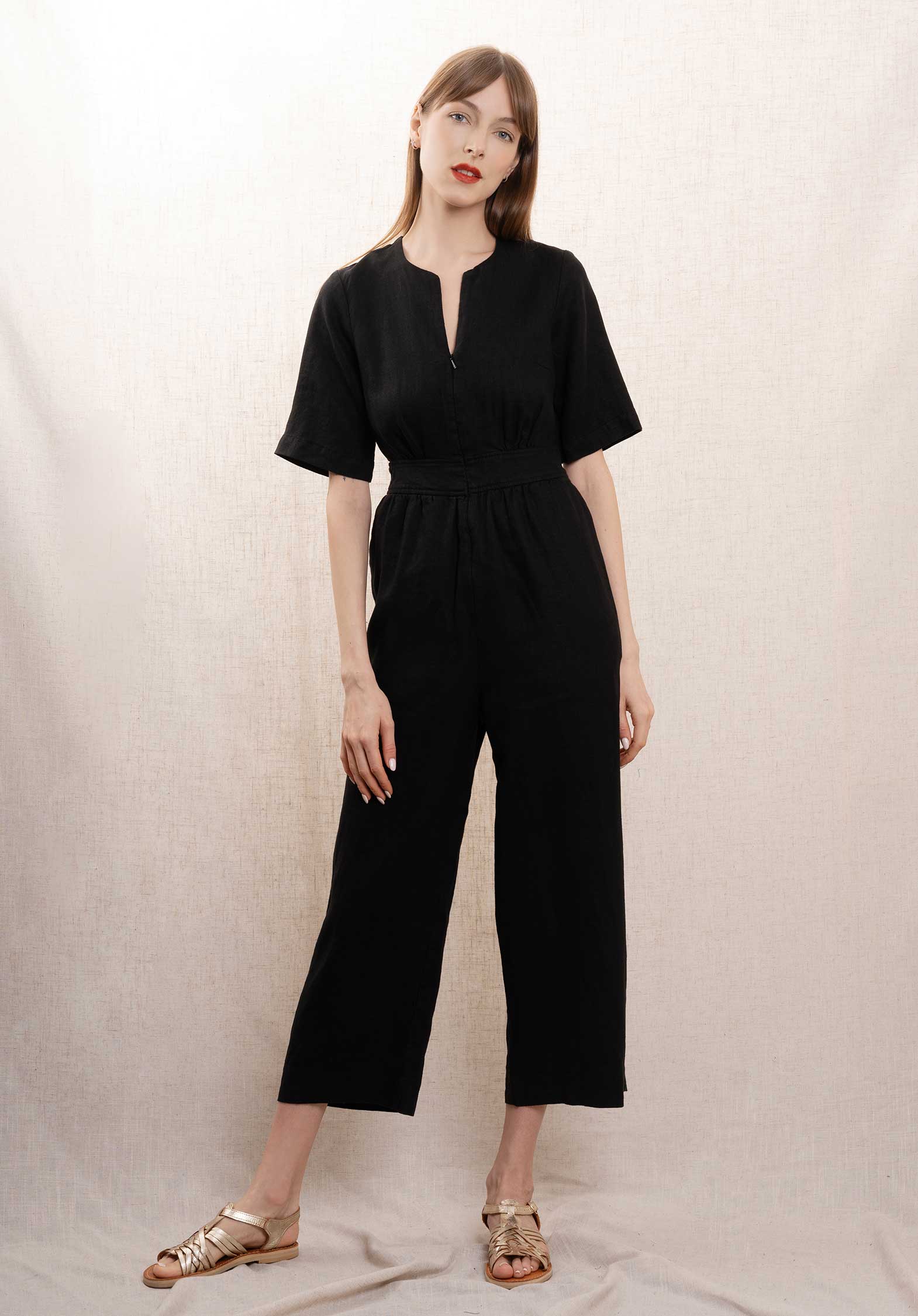 Jumpsuit 38164 Black | Color: BLACK | Size: 12 Refurbished - N/A (I could not find a well-known brand with this name refurbished available on Cerqular