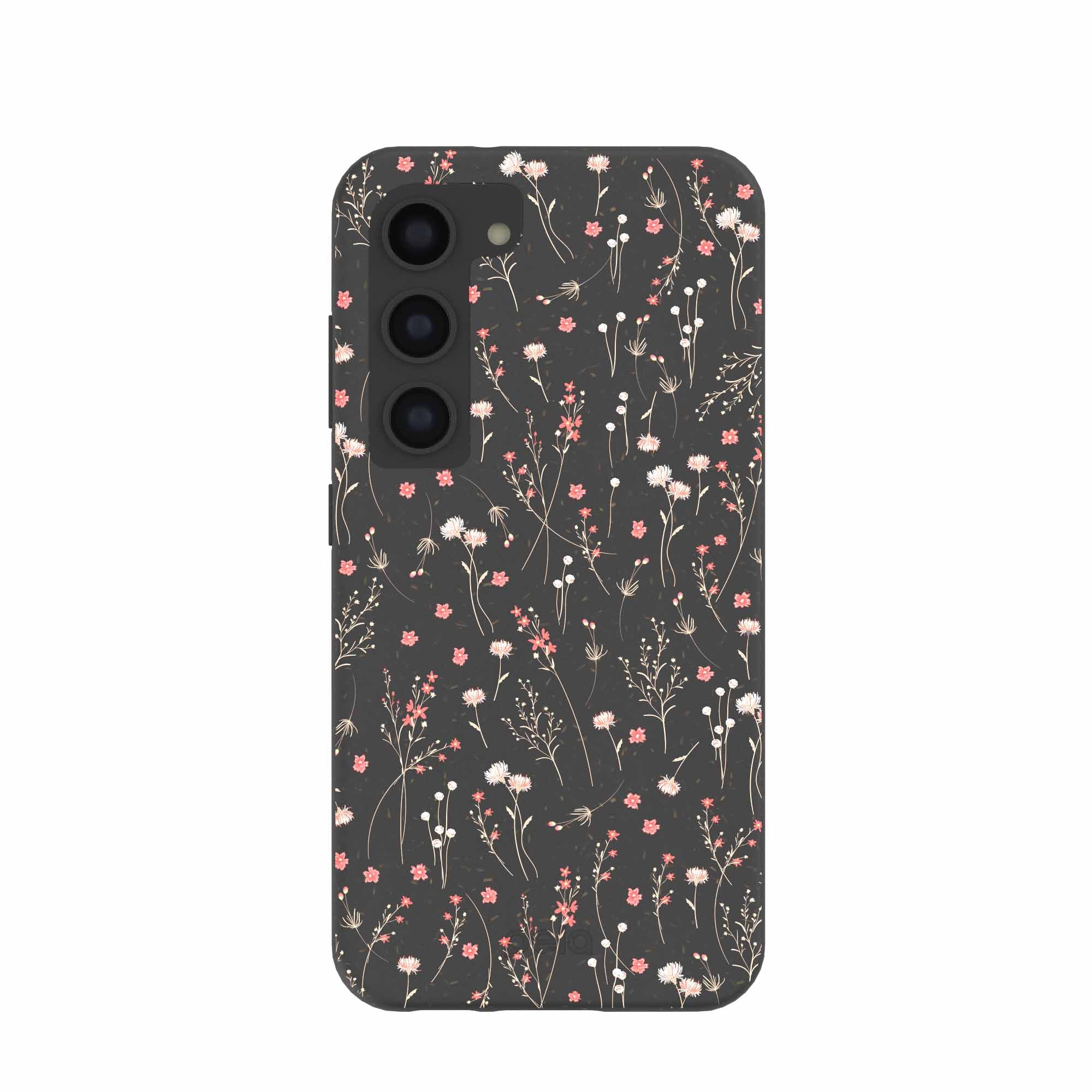 Black Night Garden Samsung Galaxy S23 Case Refurbished - Pela Case refurbished available on Cerqular