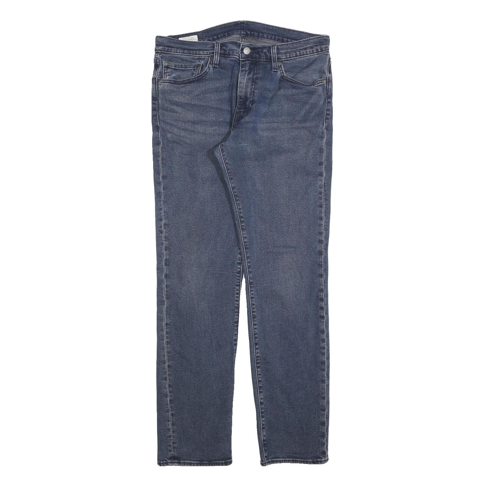 LEVI'S 511 BIG E Mens Jeans Blue Slim Skinny Denim Medium W32 L32 Classic Zip Refurbished - N/A refurbished available on Cerqular