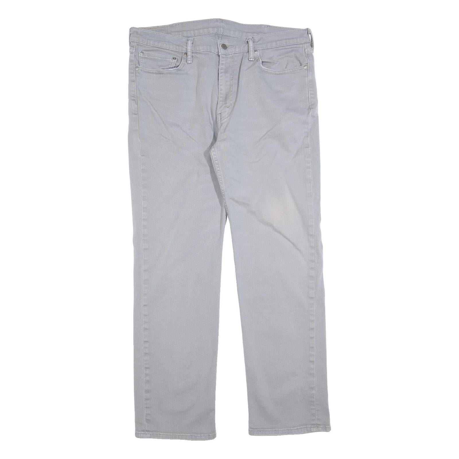 LEVI'S 514 Classic Mens Jeans Grey Classic Straight Denim Medium W38 L32 Casual Refurbished - N/A refurbished available on Cerqular